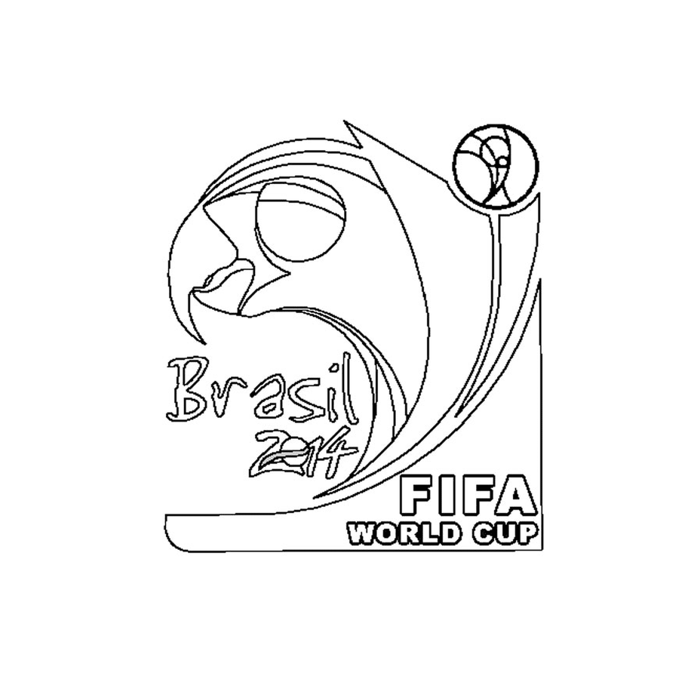coloriage coupe du monde 2014