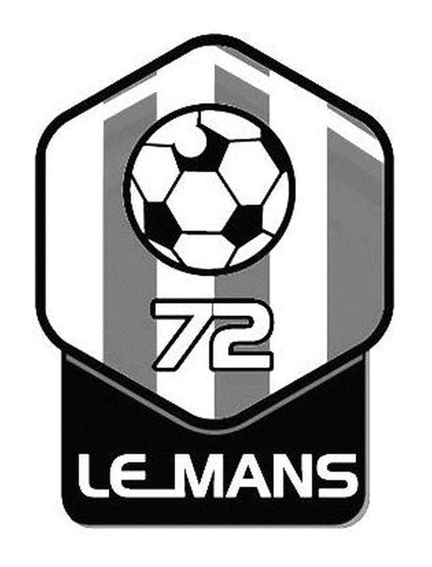 coloriage foot logo Le Mans