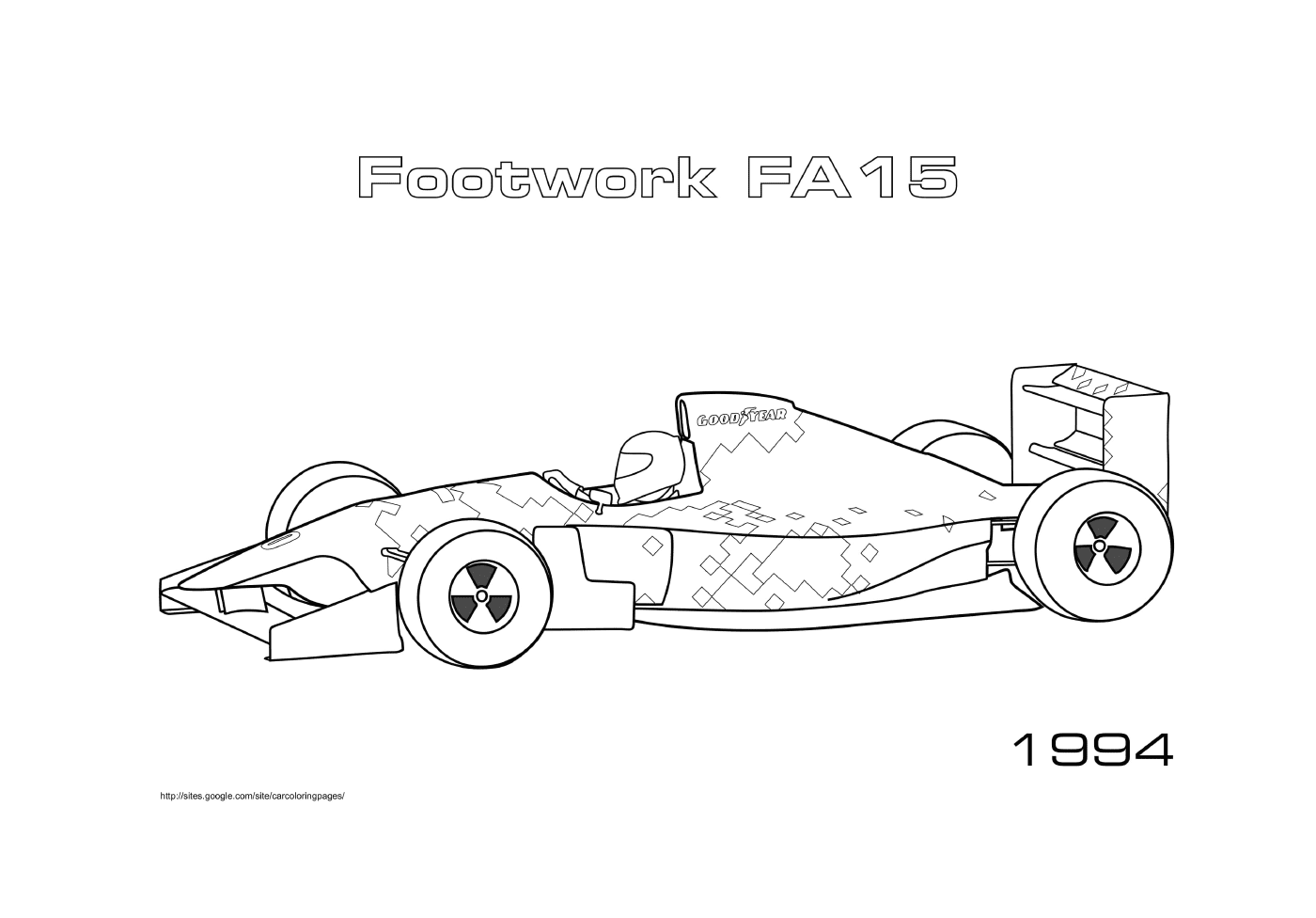 Formule 1 Footwork Fa15 1994