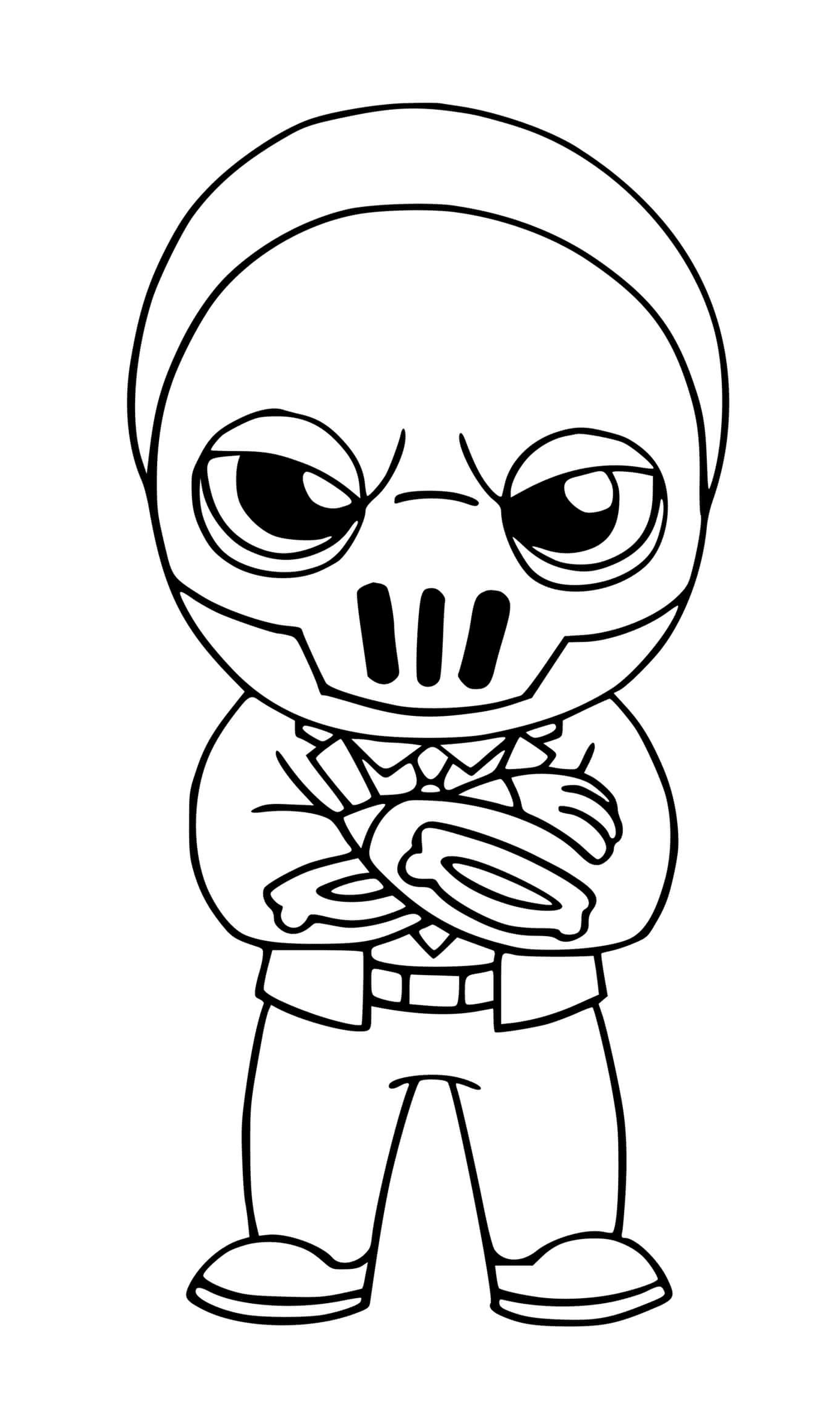 coloriage Shadow Brutus Fortnite