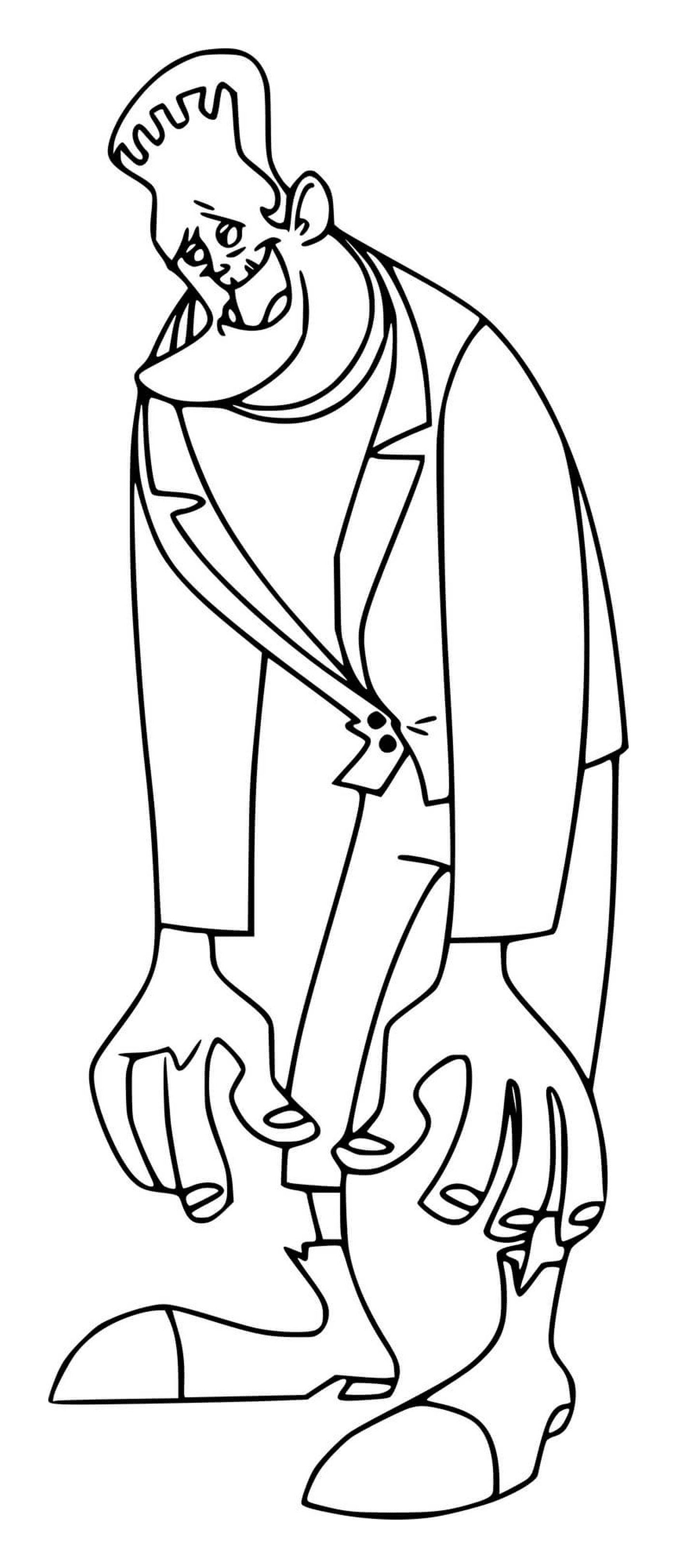 coloriage Very Tall Frankenstein