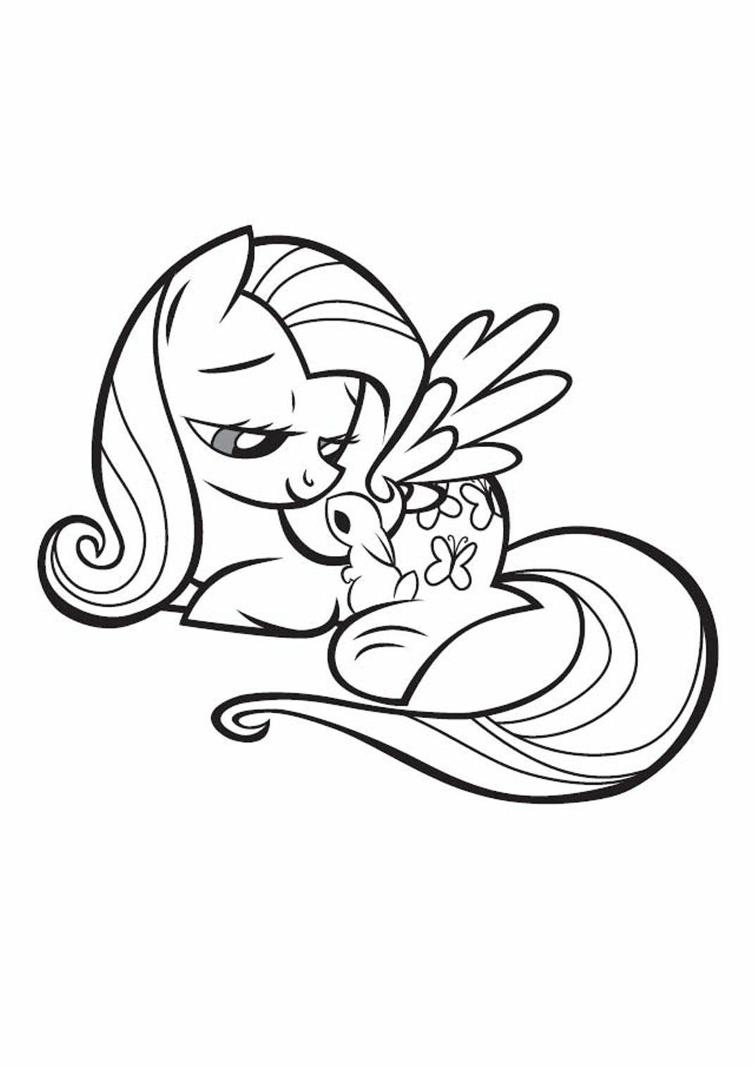 coloriage My Little Pony 4