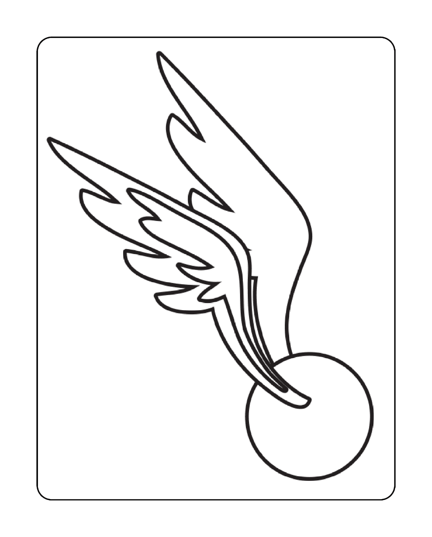 coloriage Golden Snitch