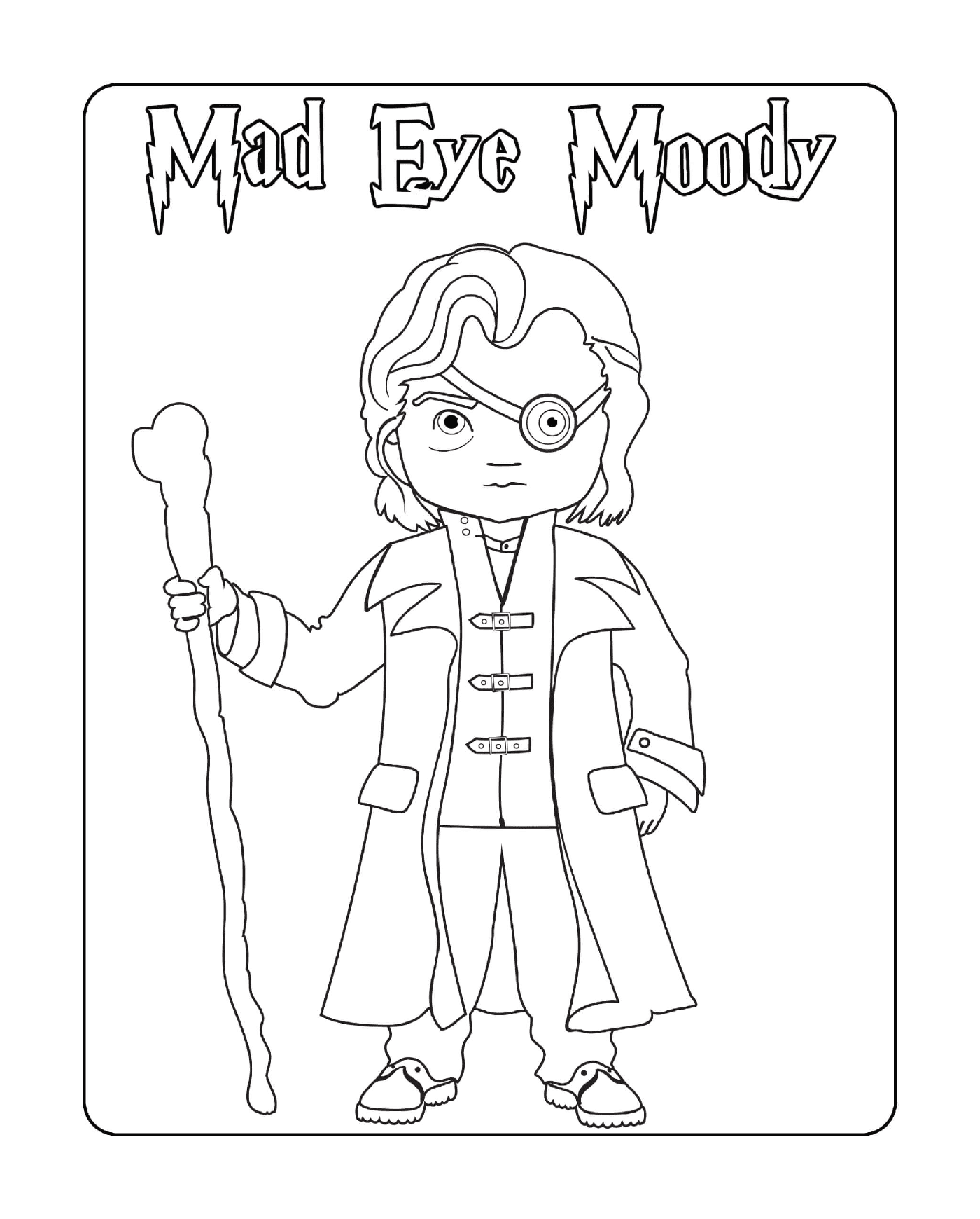 coloriage Mad Eye Moody
