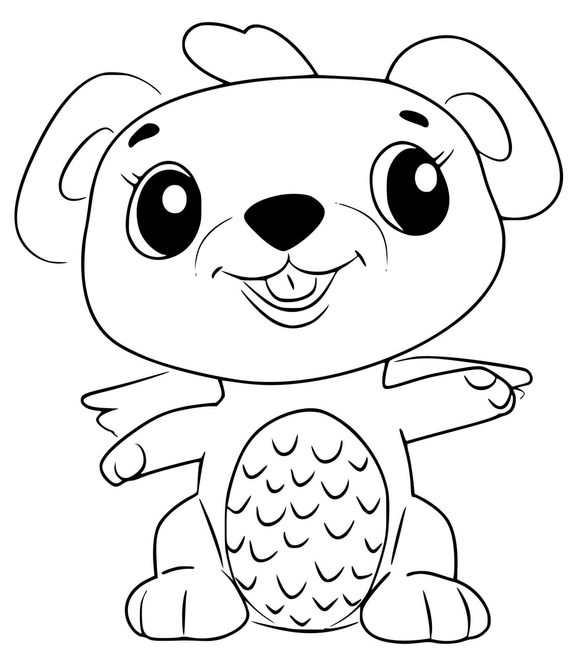 coloriage Hatchimals Mouseswift
