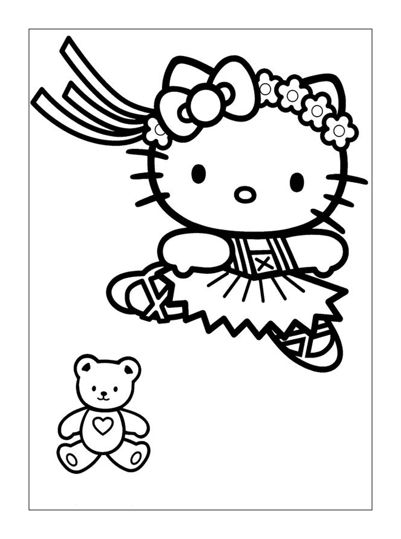 coloriage dessin hello kitty 286
