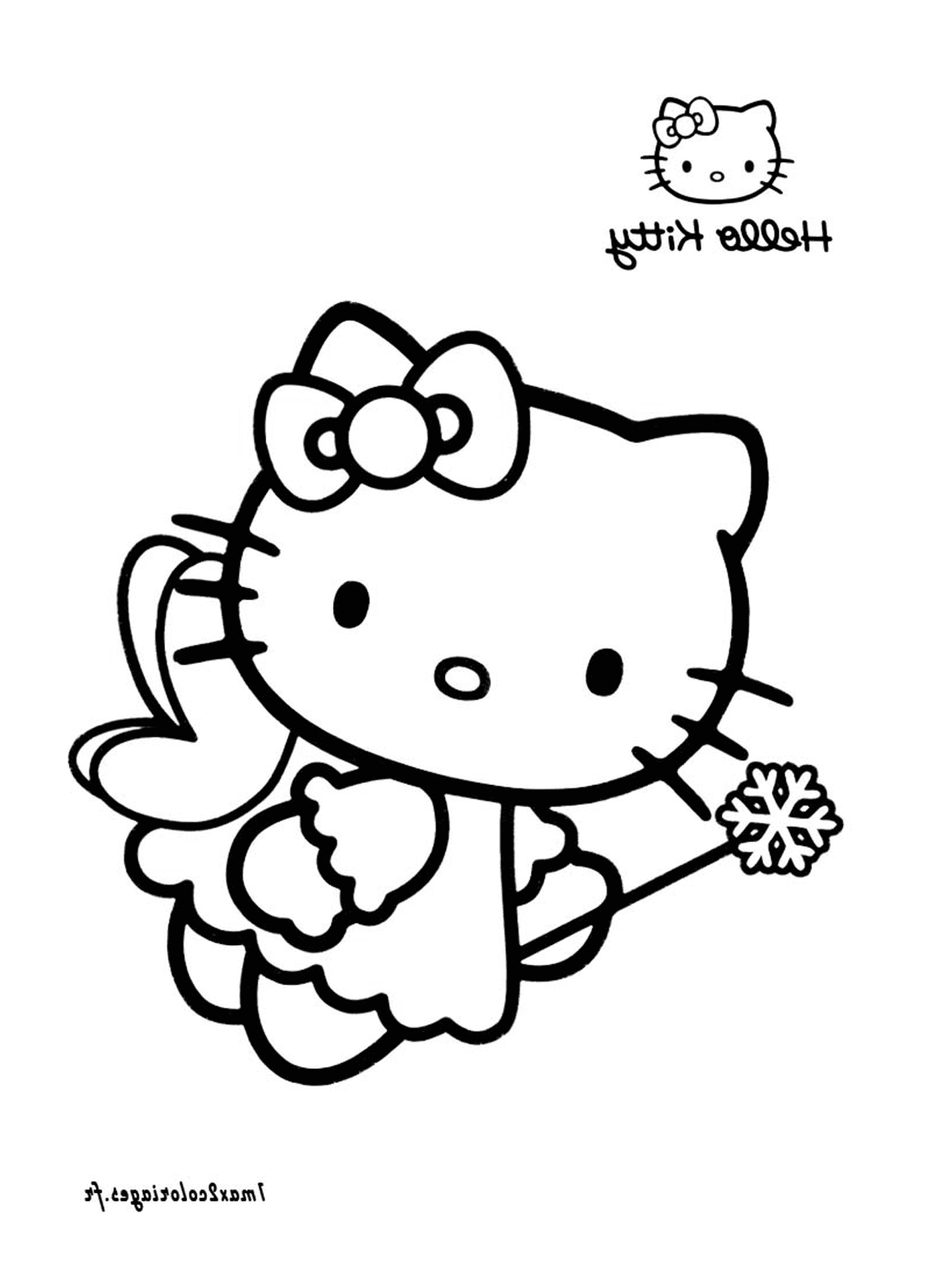 coloriage dessin hello kitty 228