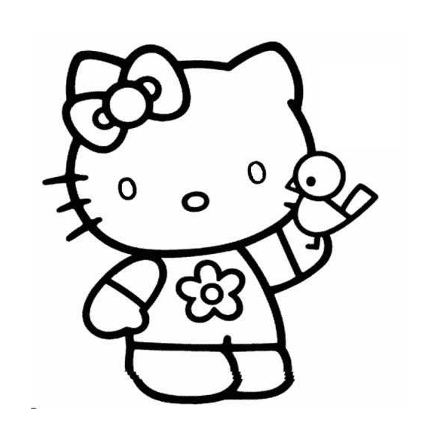 coloriage dessin hello kitty 198
