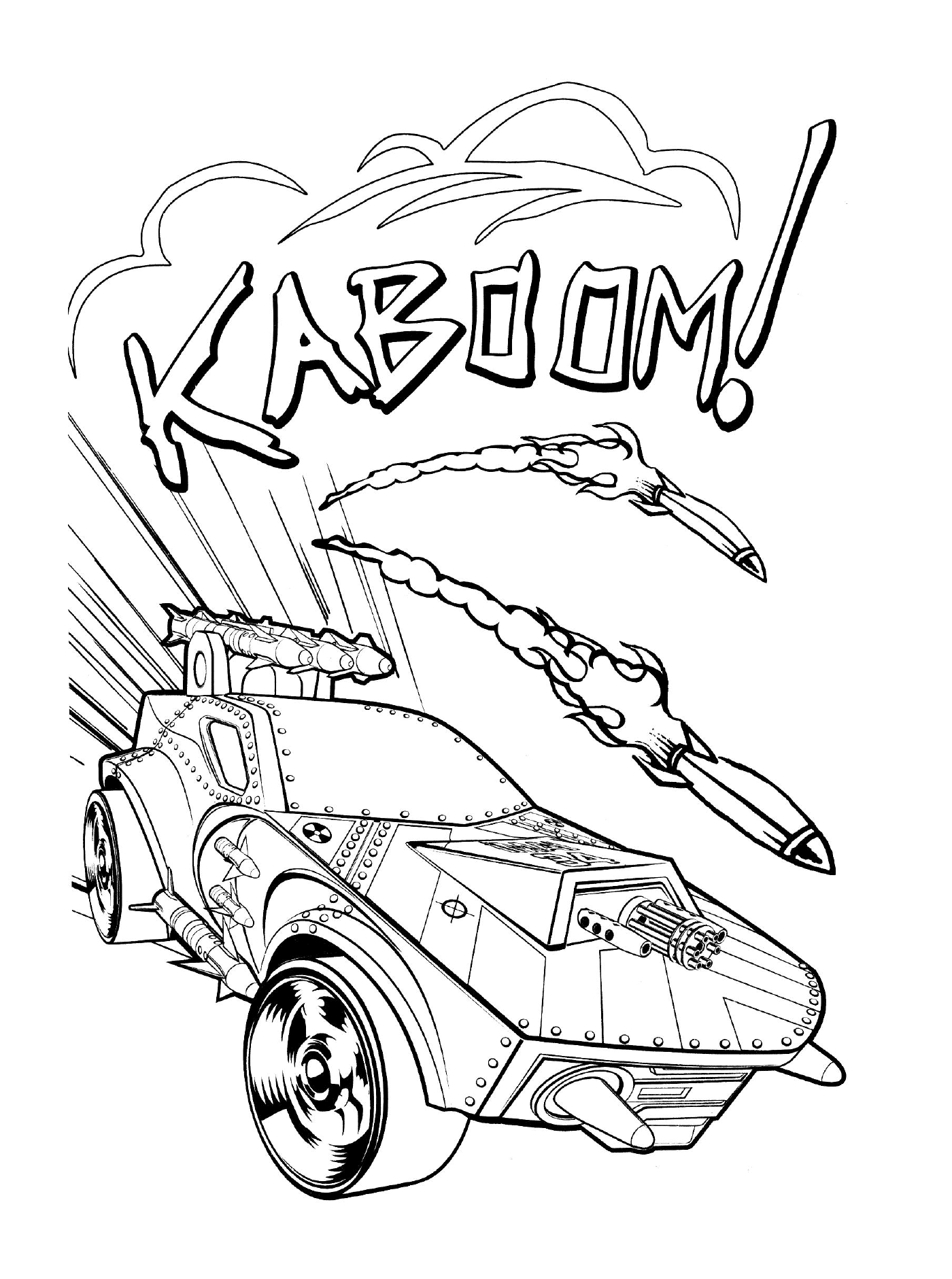 hot wheels kaboom