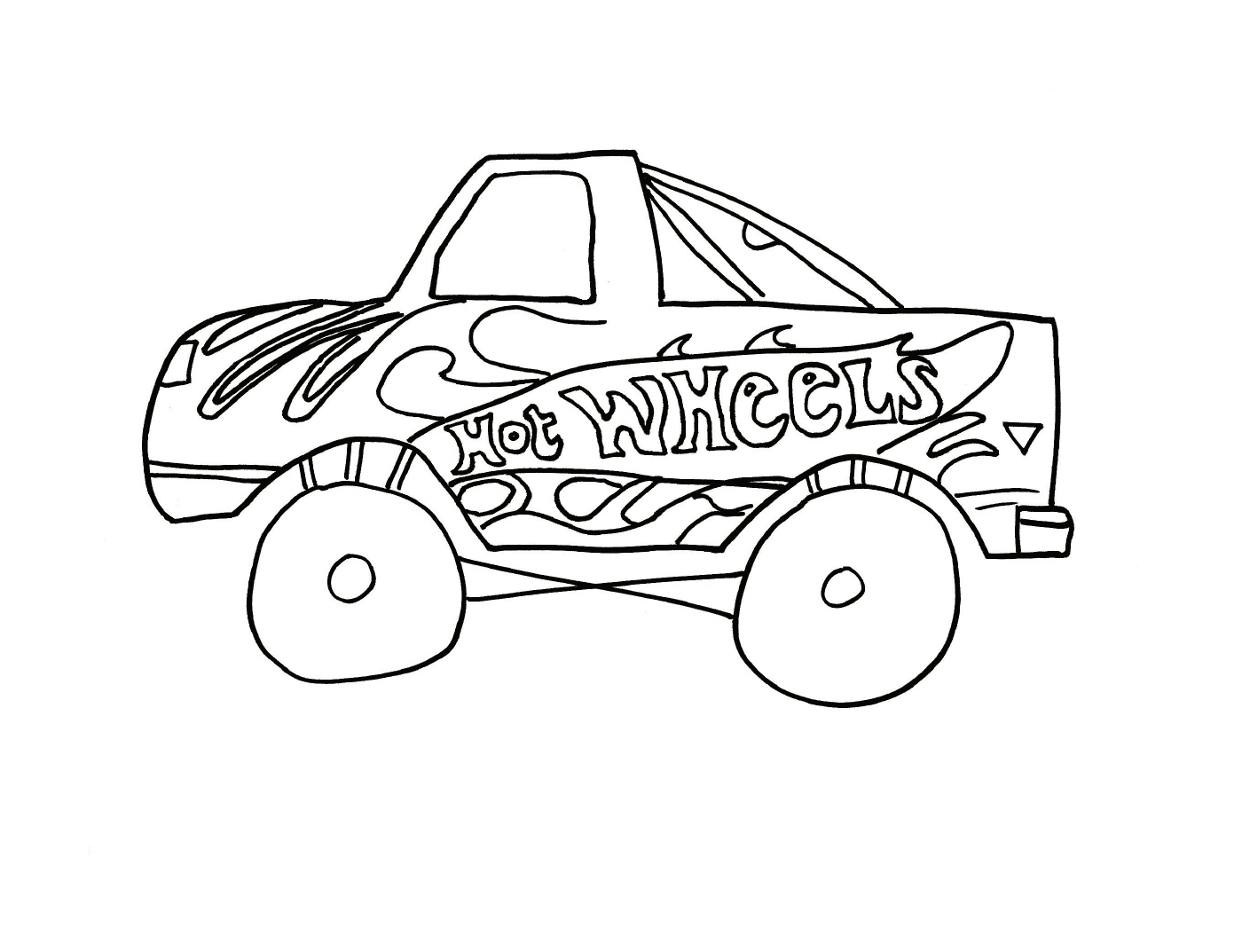 coloriage Hot Wheels Free