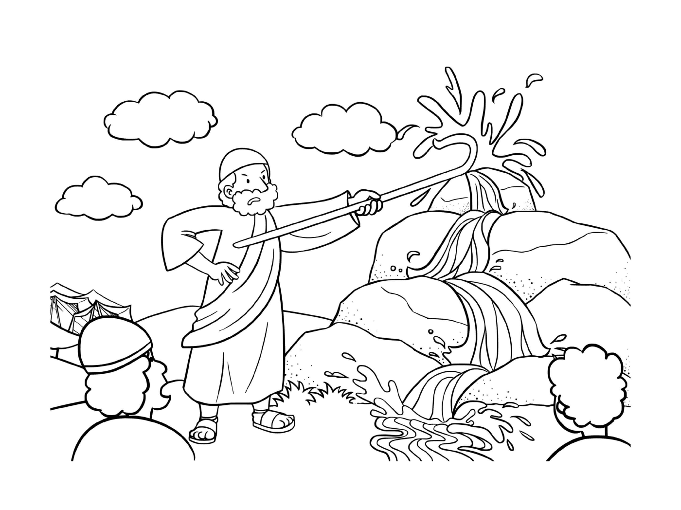 coloriage Moses Rock Two Numbers 20_1 13_03