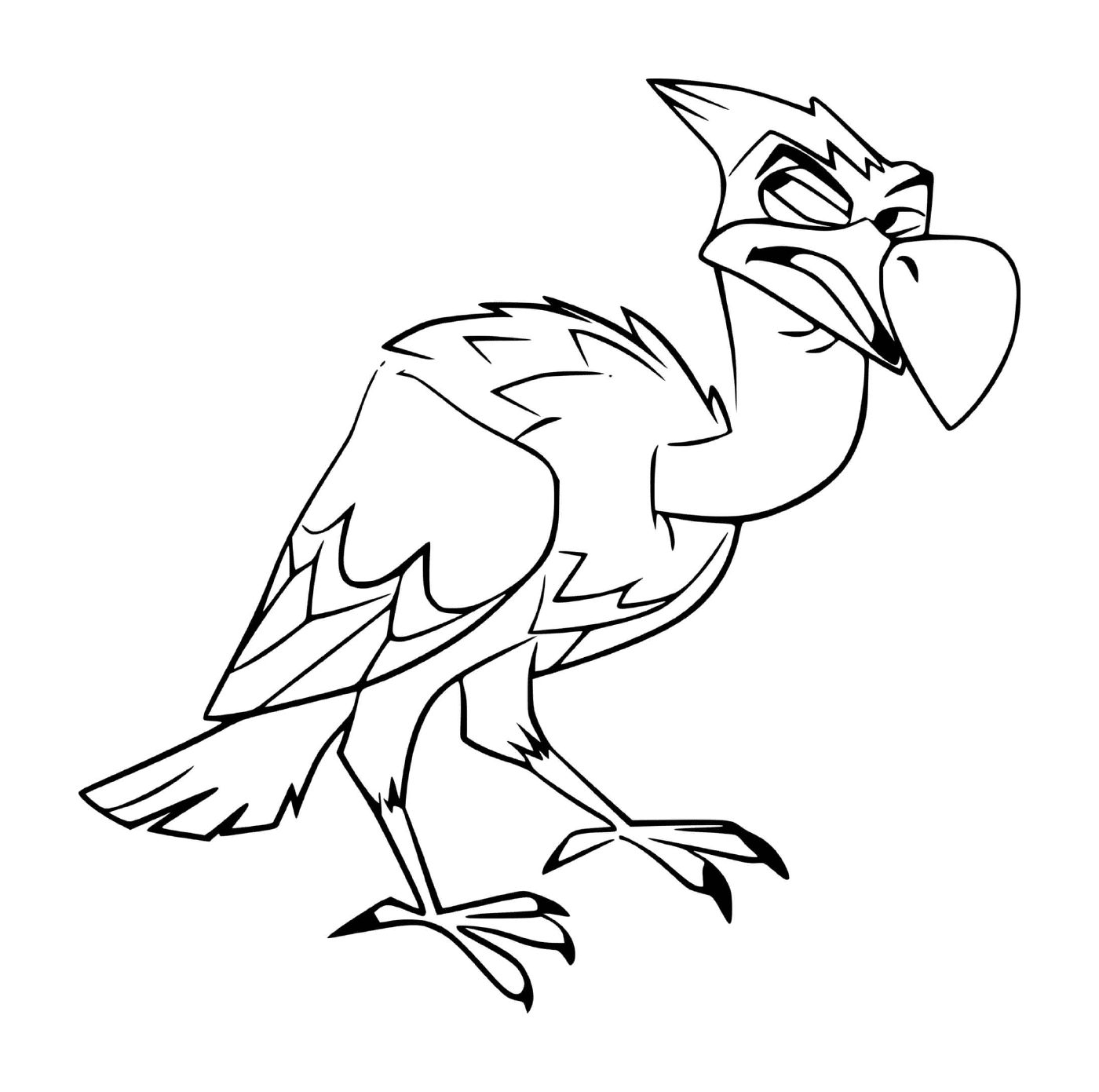 coloriage mwoga vulture