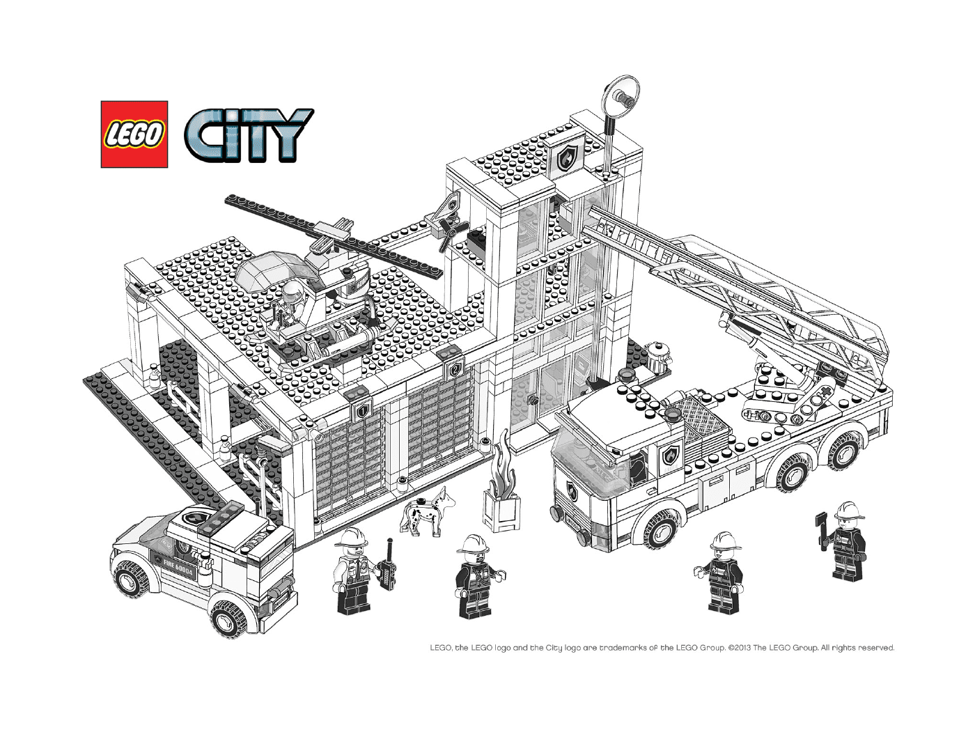 lego city pompier