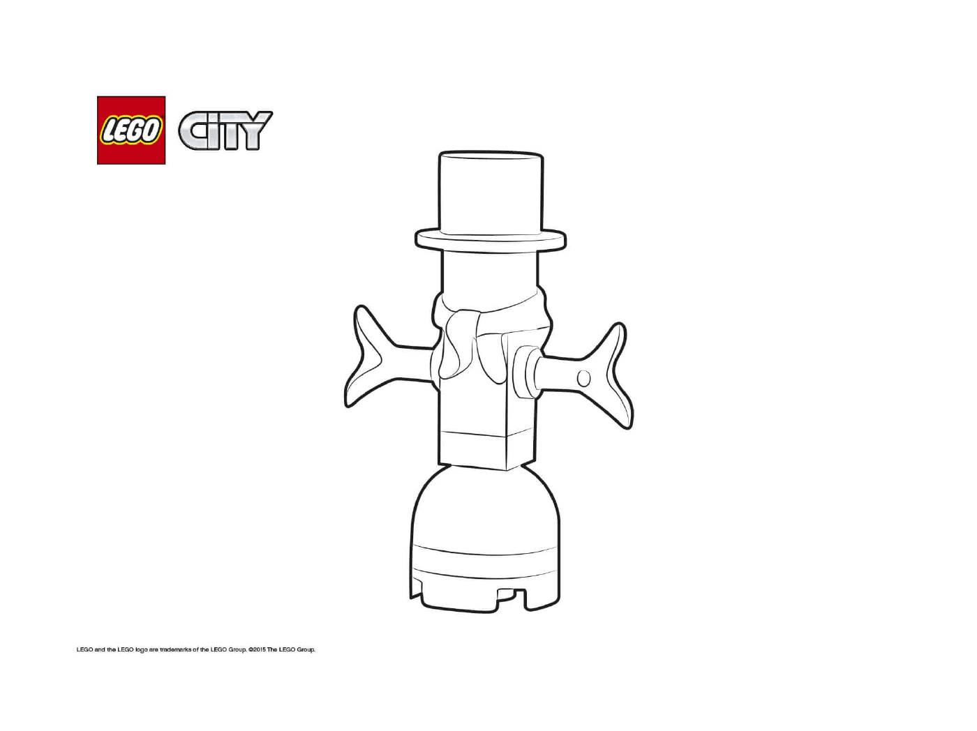 coloriage Lego City Advent Calendar