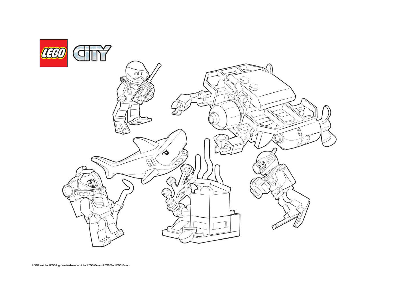 Lego City Deep Sea Starter Set