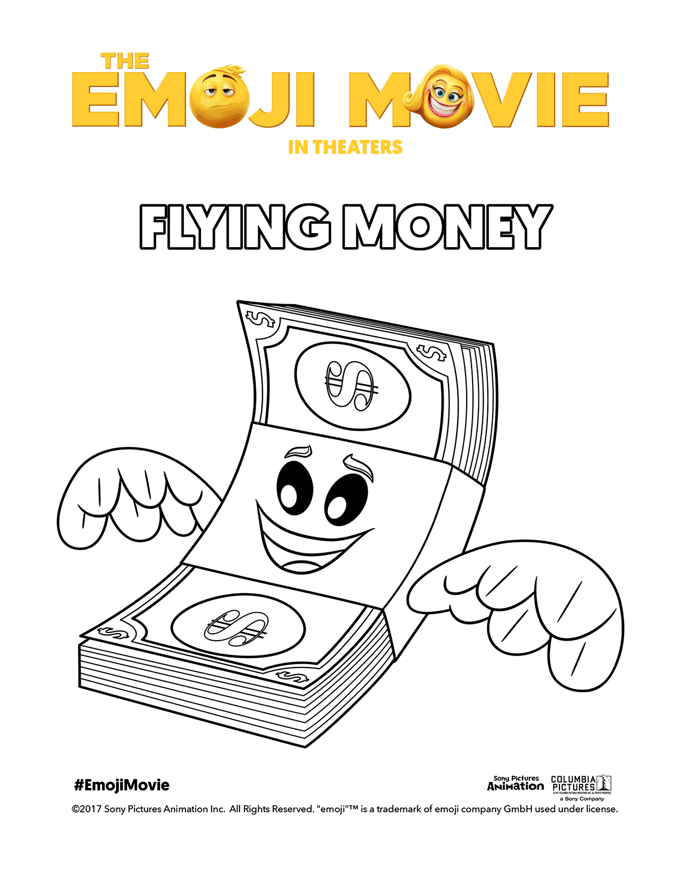 flying money emoji monde secret des emojis