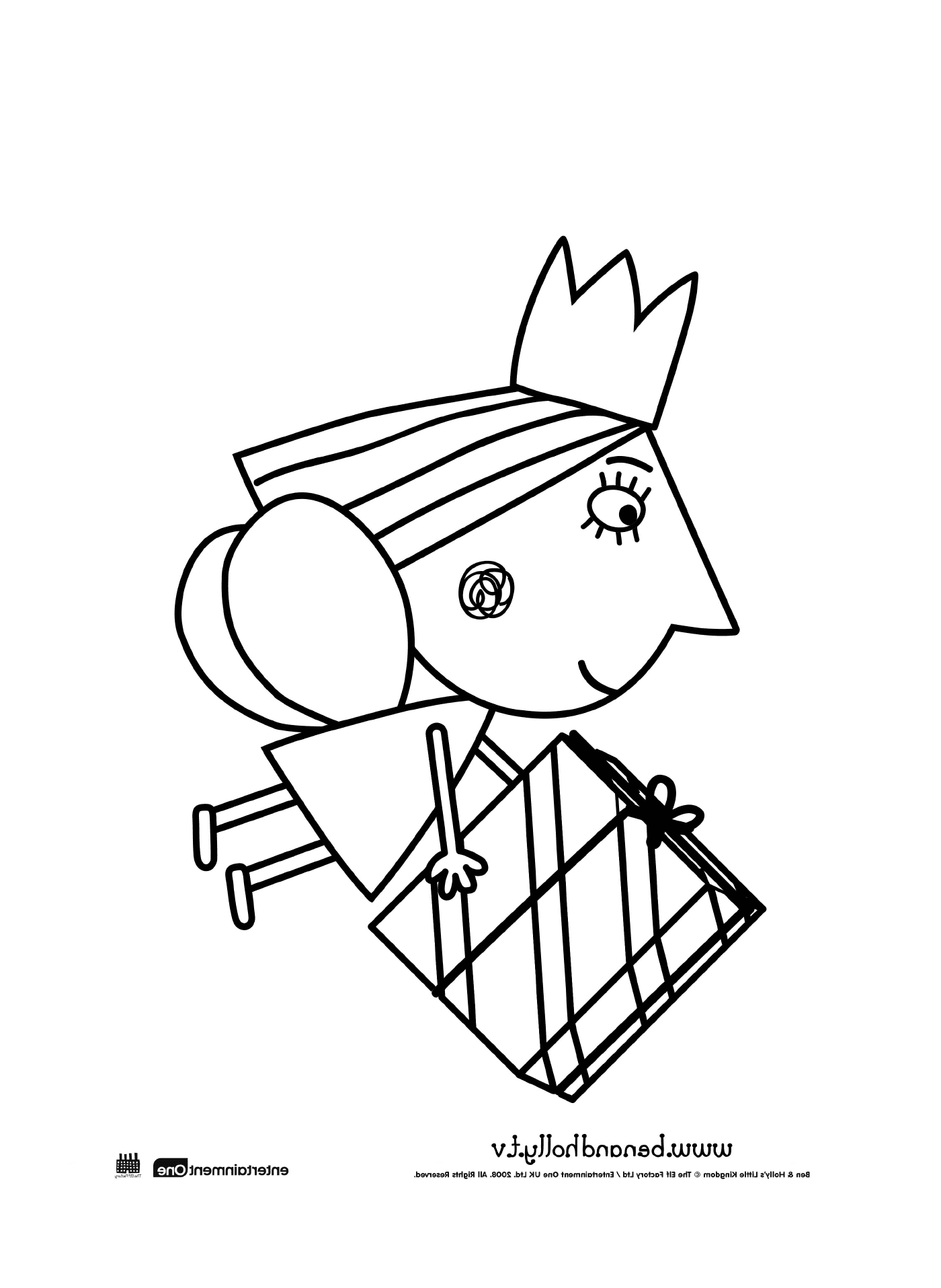 coloriage Le Petit Royaume Holly