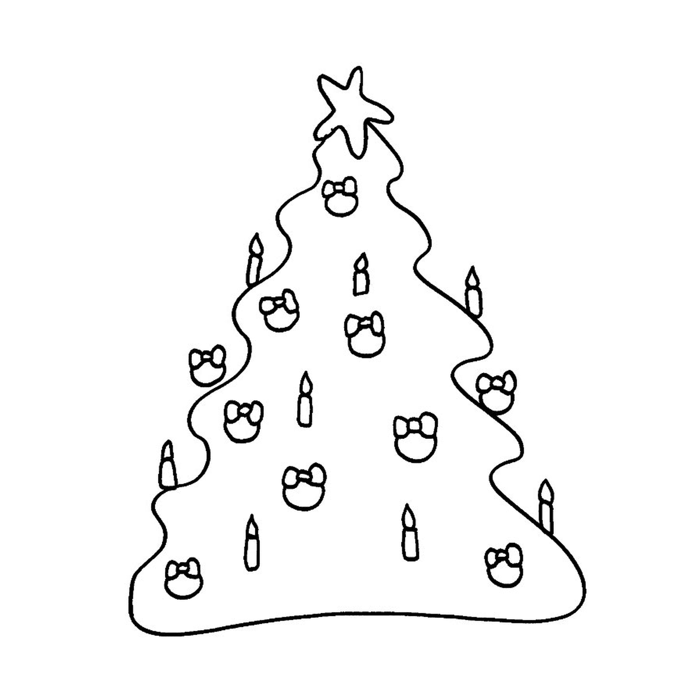 coloriage sapin maternelle