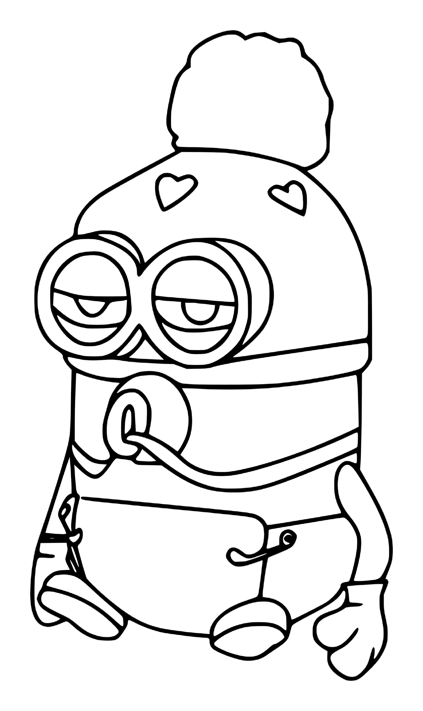 coloriage Baby Robot Minion