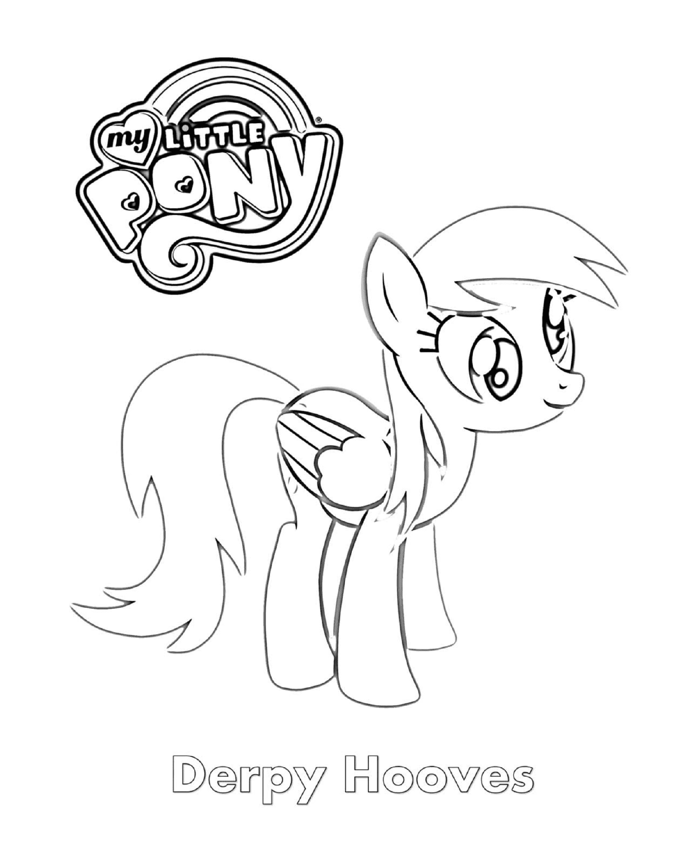 coloriage Derpy Hooves MLP