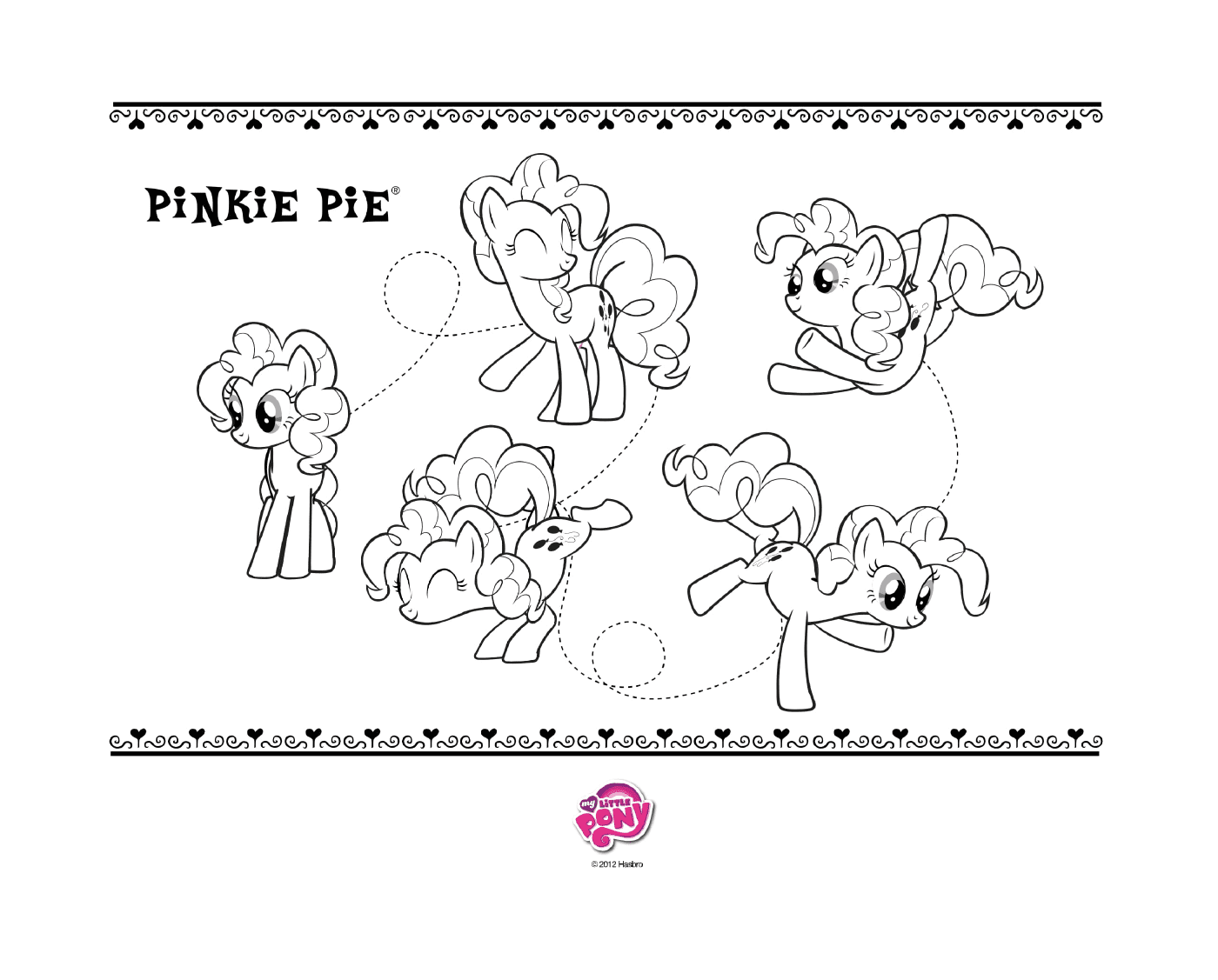 coloriage pinkie pie my little pony