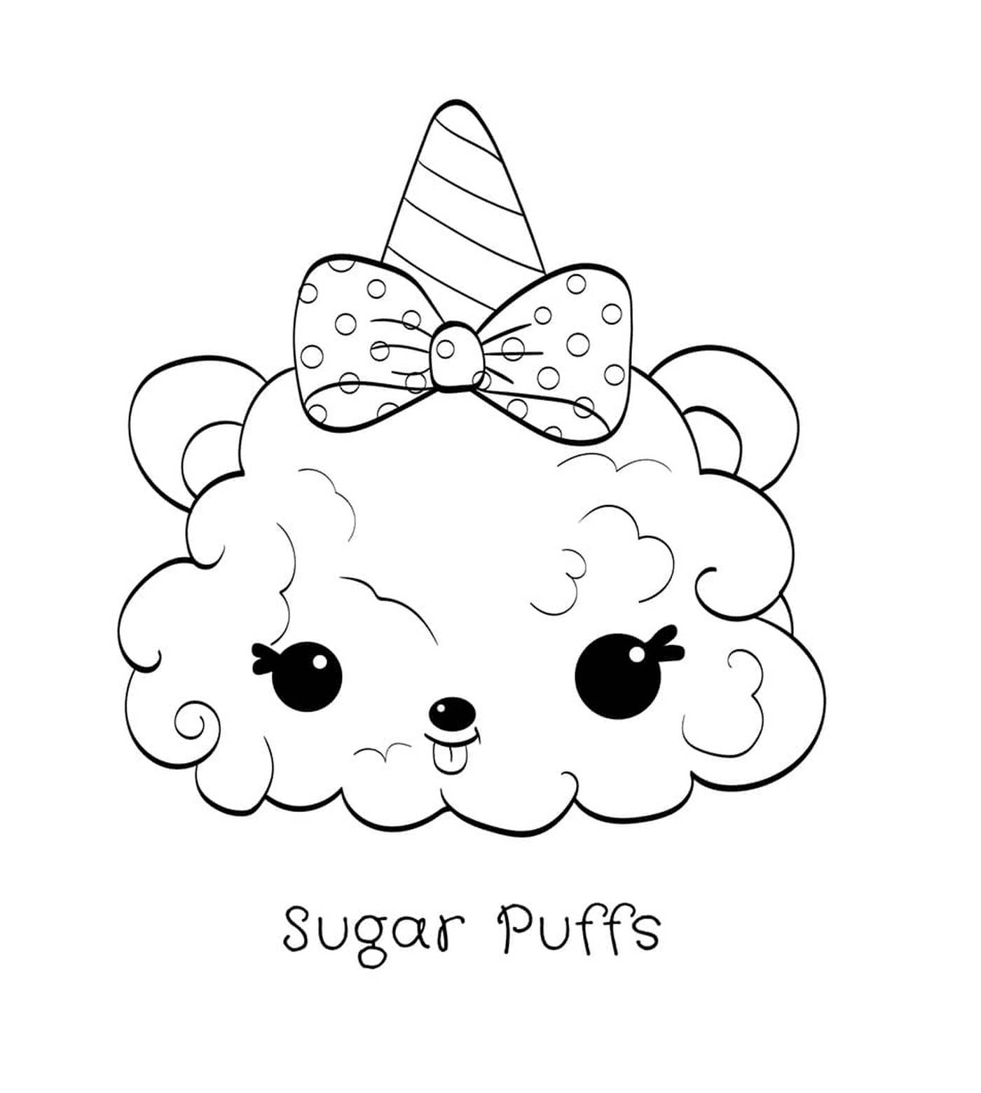 coloriage sugar puffs