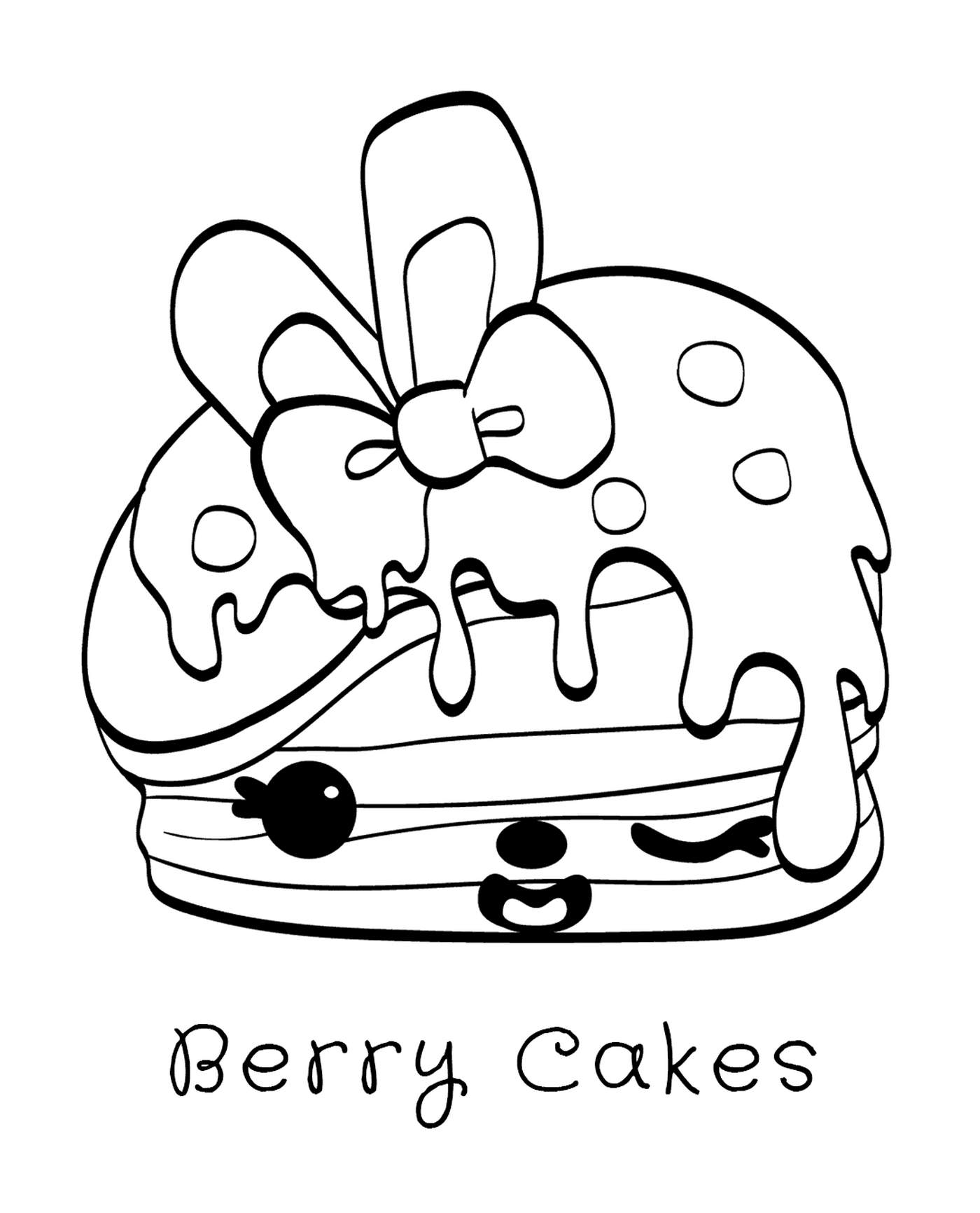 coloriage berry cakes