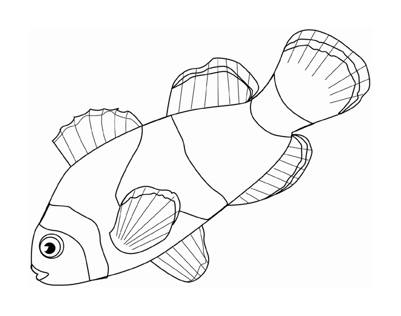 coloriage poisson 68