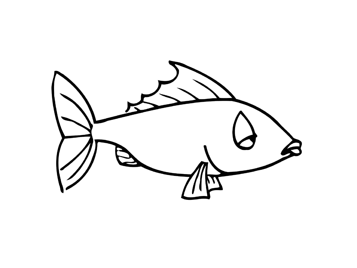 coloriage poisson 17