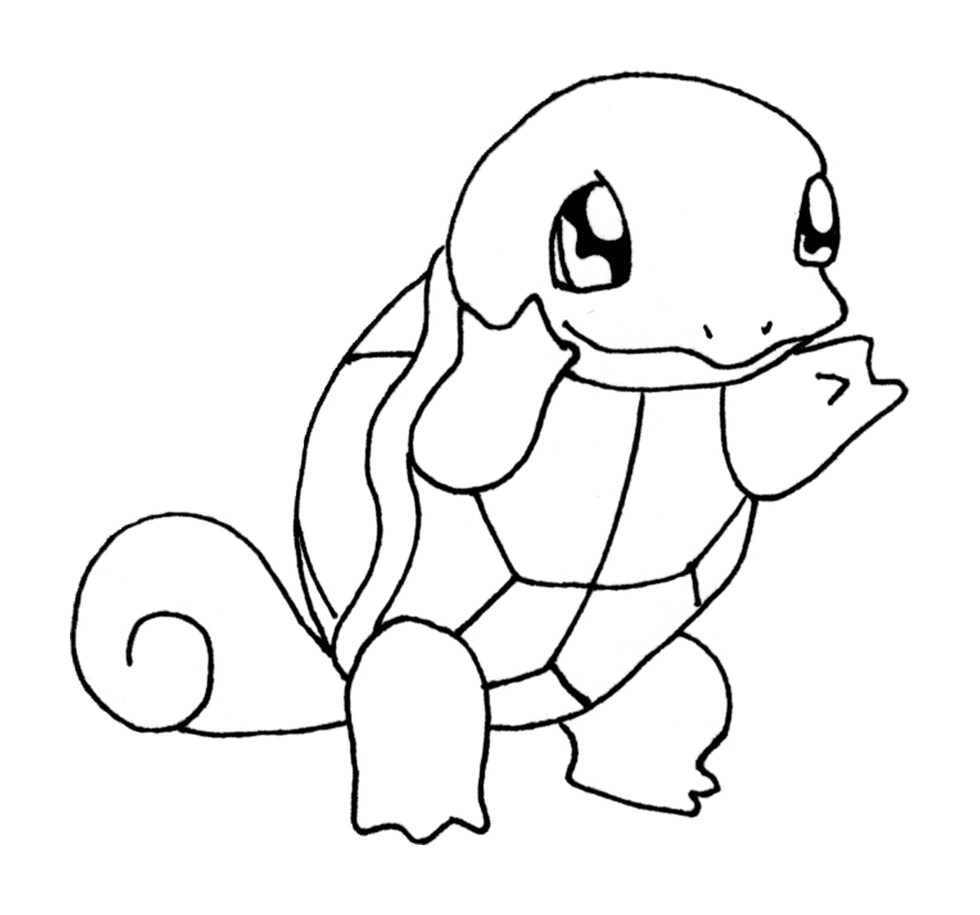 coloriage pokemon 007 squirtle