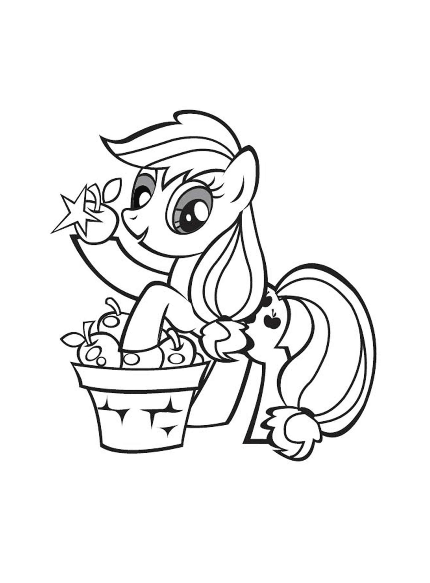 coloriage my little poney 9