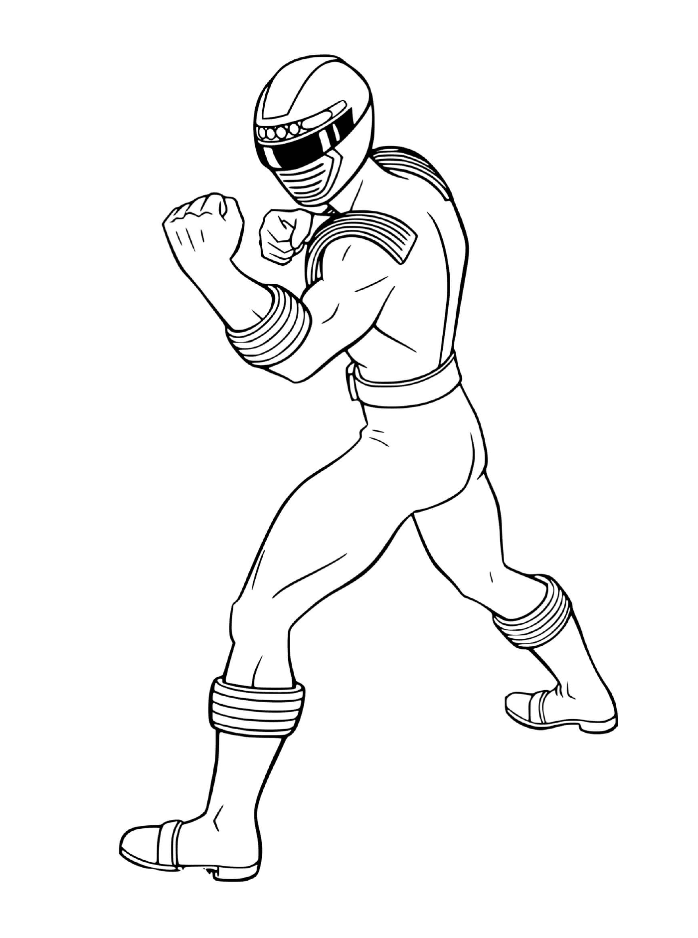 coloriage power rangers time force