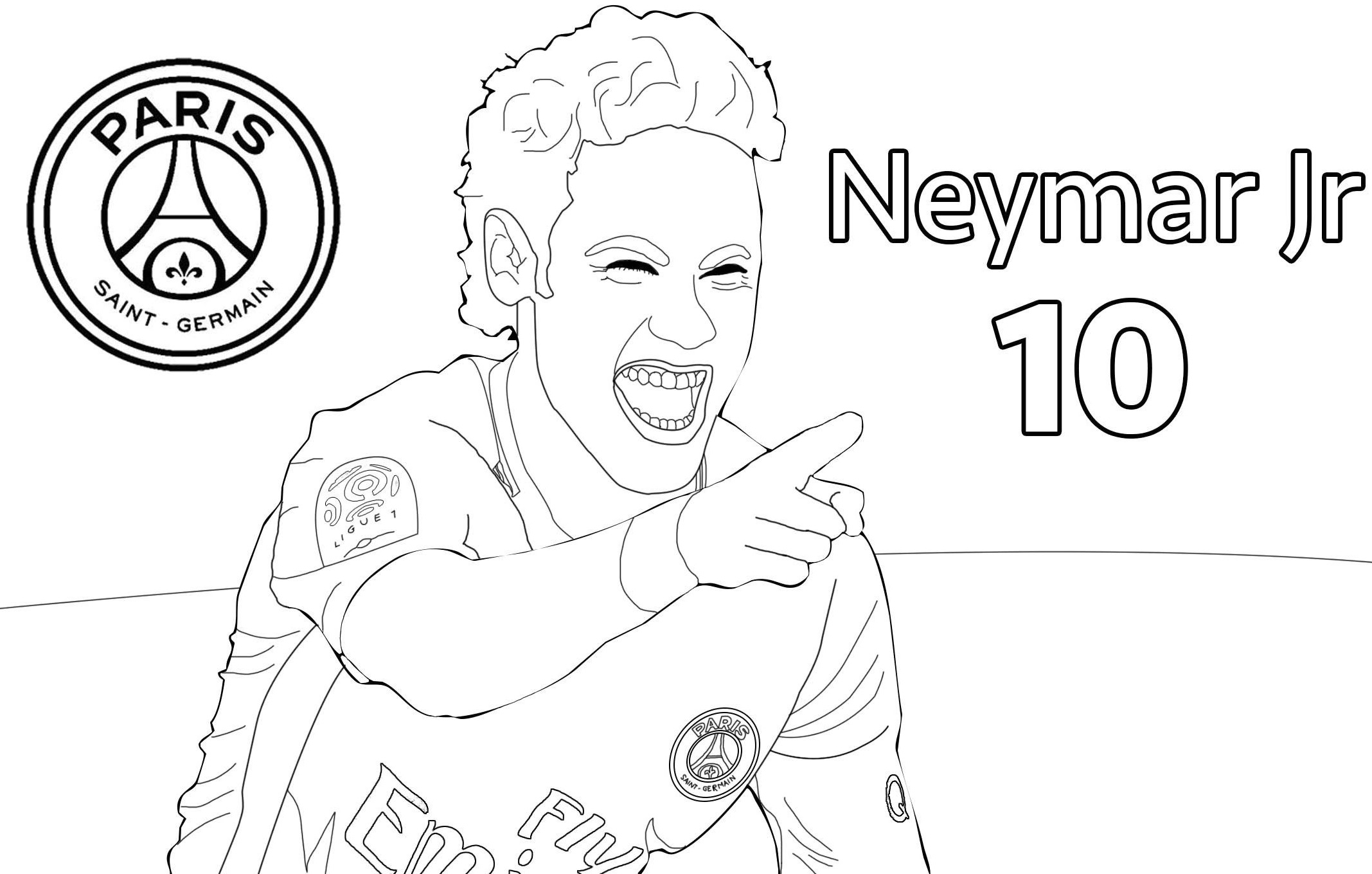 psg neymar jr 10