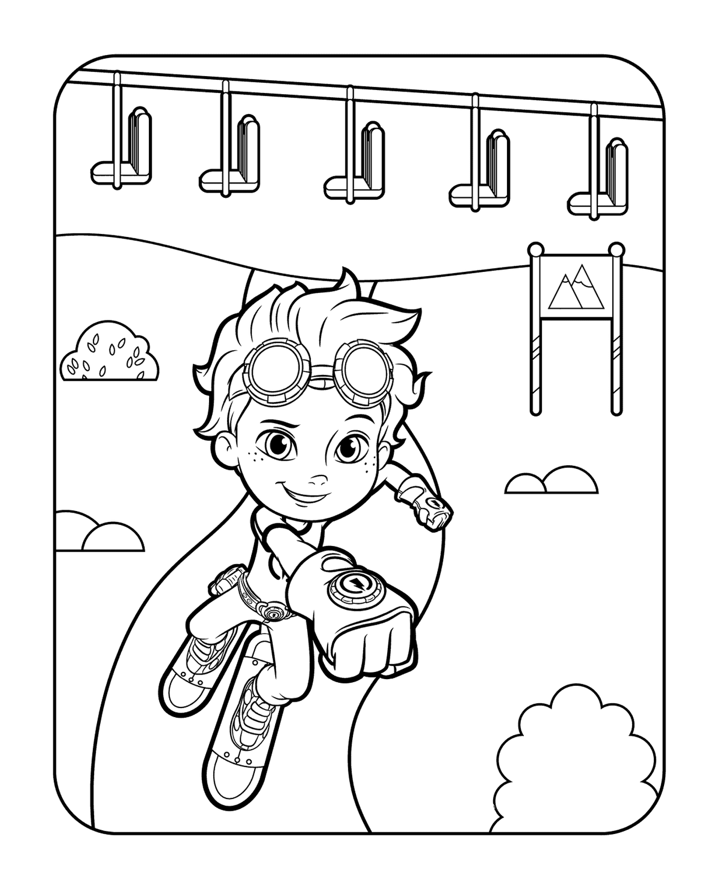 coloriage Free Printable Rusty Rivets