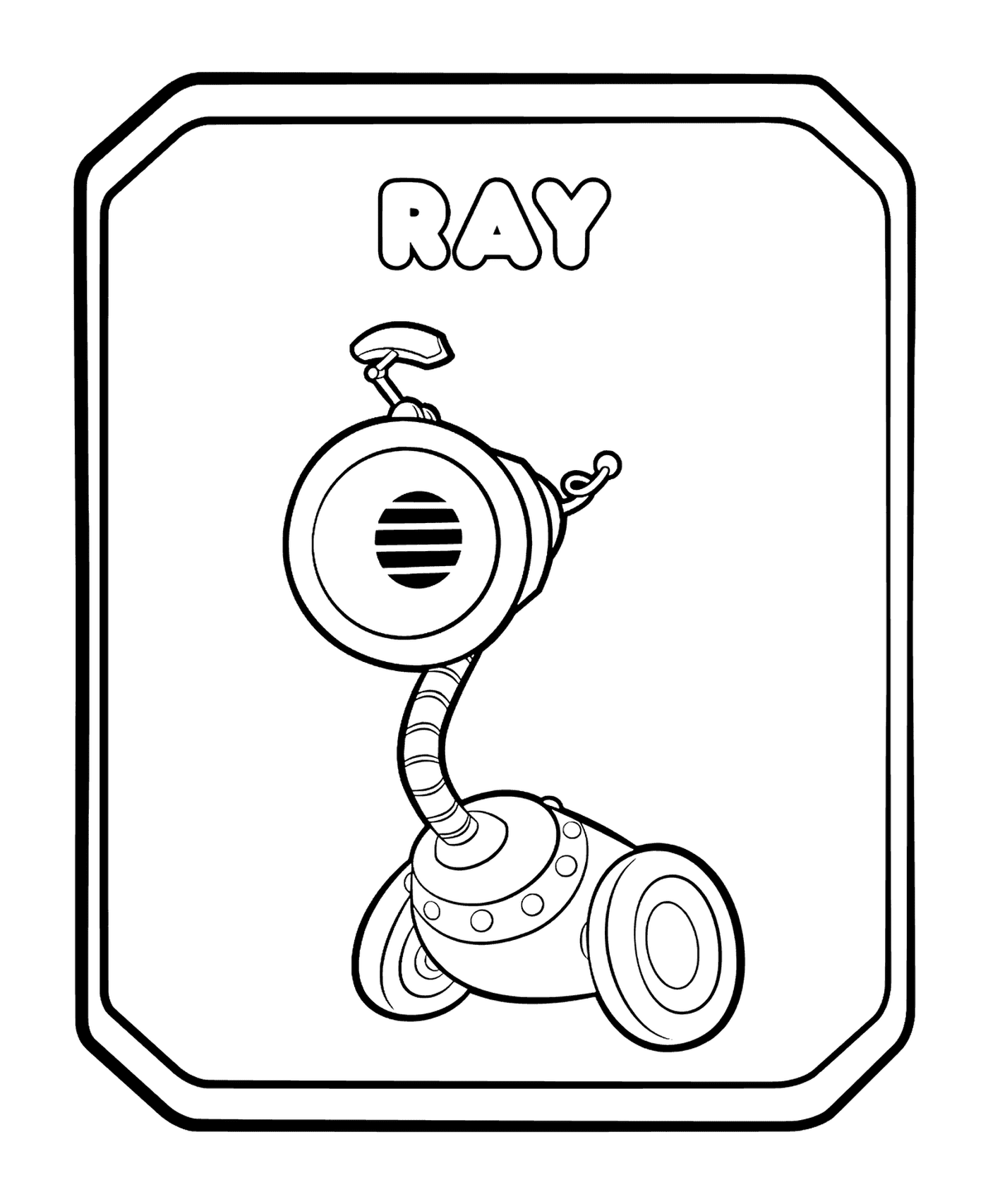 coloriage Rusty Rivets Characters Ray