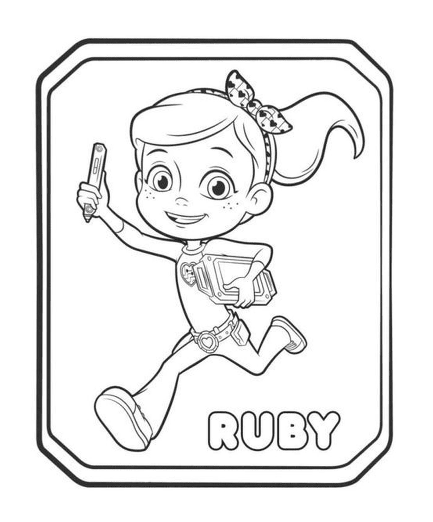 coloriage ruby