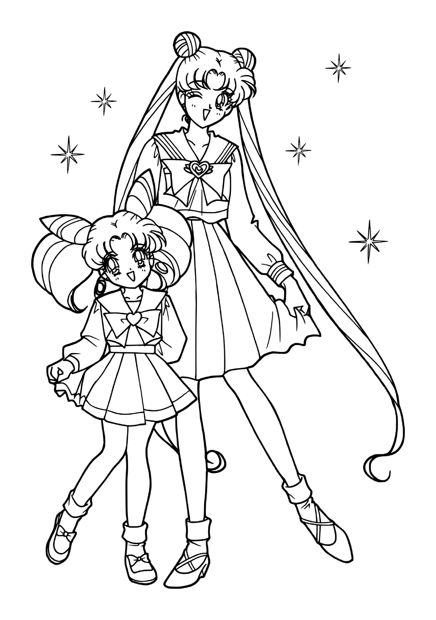 coloriage Sailor Moon 