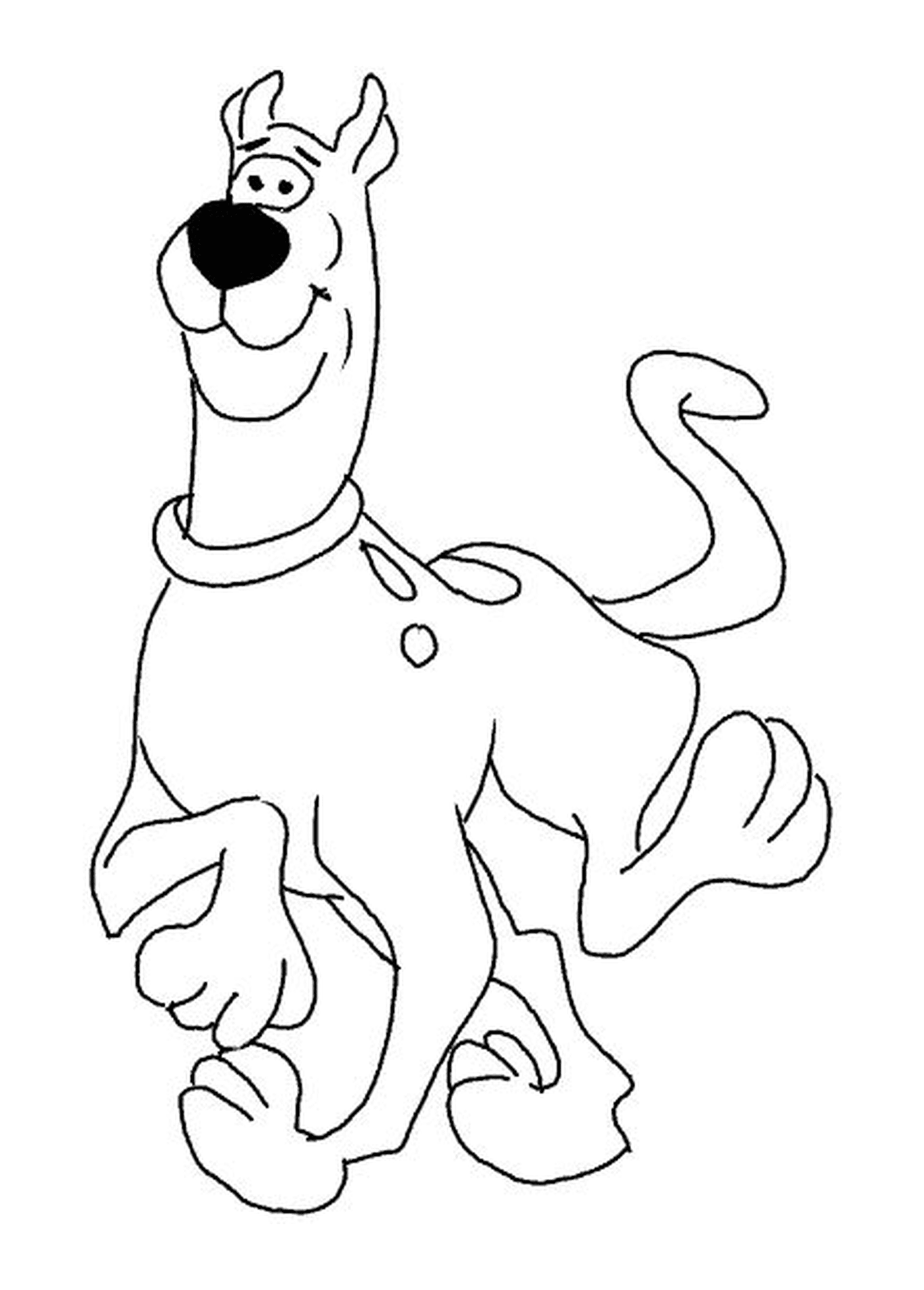 coloriage Scooby Doo