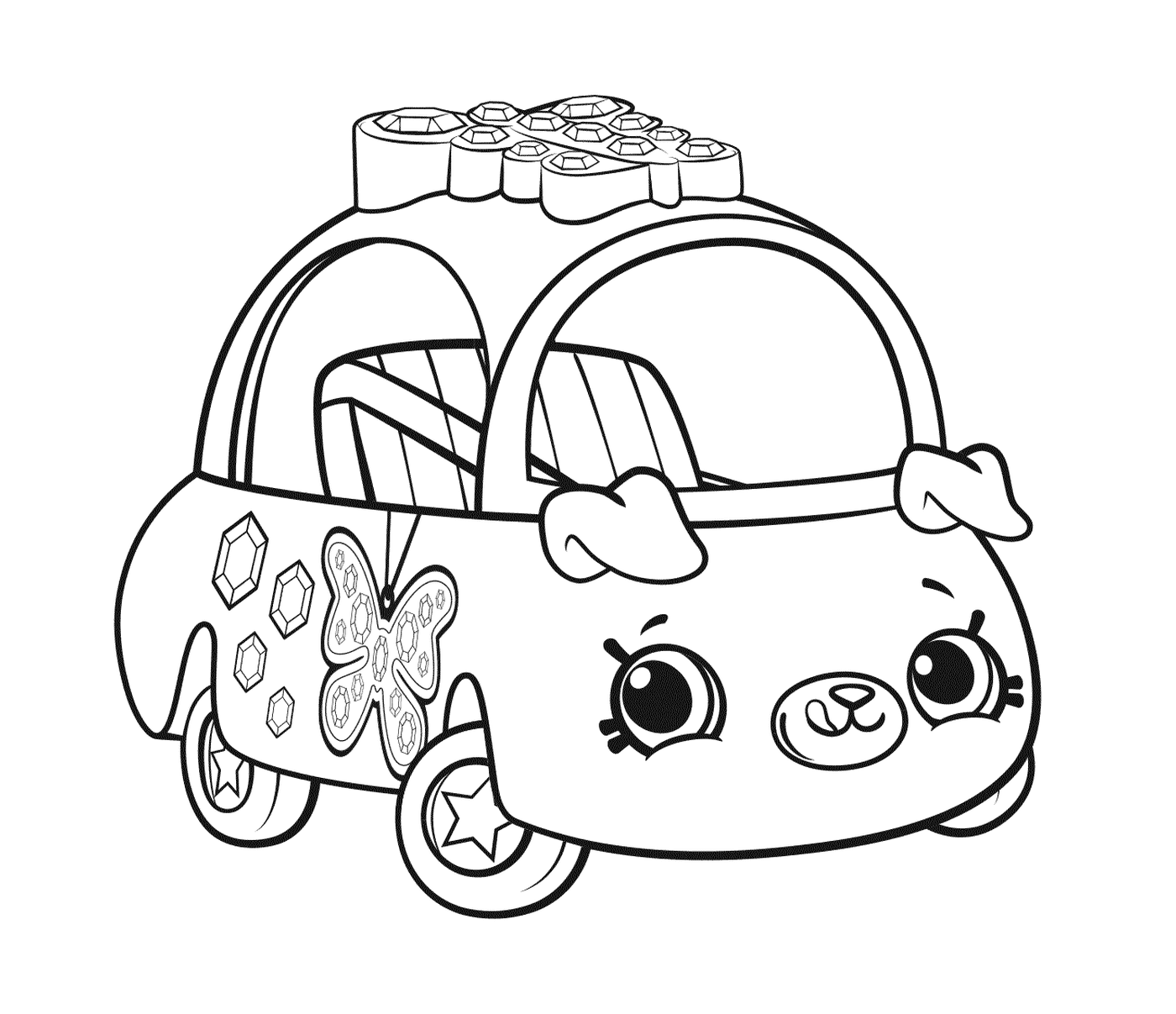 coloriage Cutie Cars Season 1