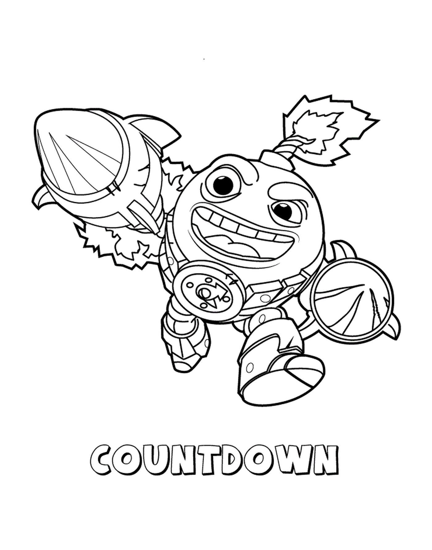coloriage skylanders swap force tech first edition countdown