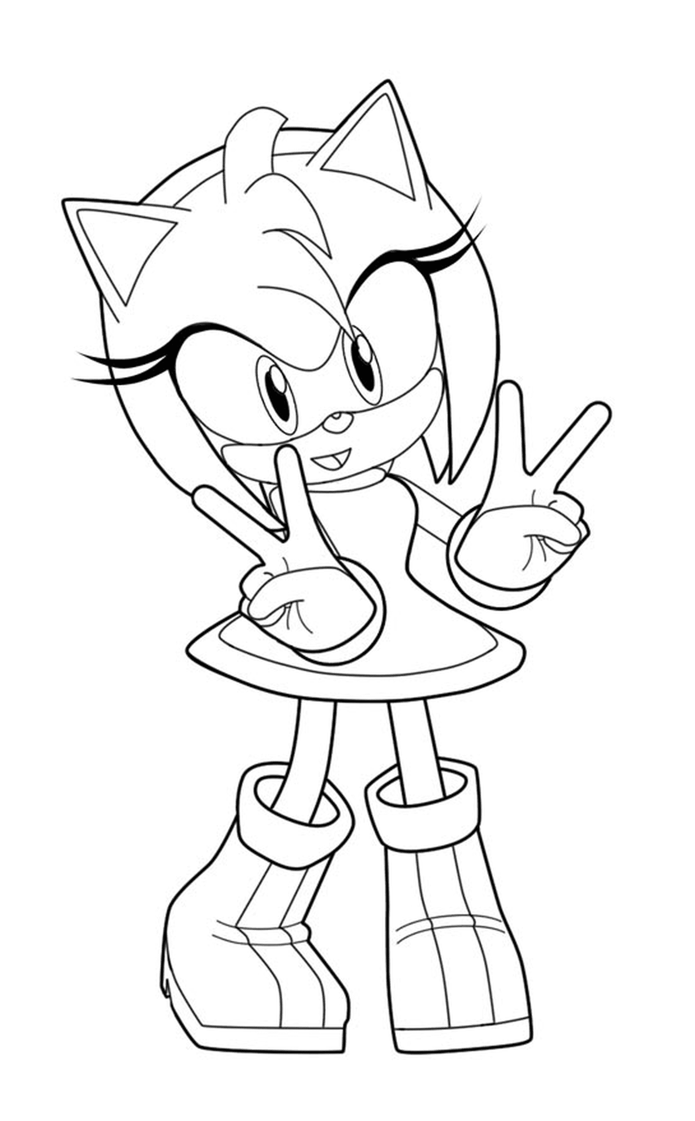 coloriage sonic 75