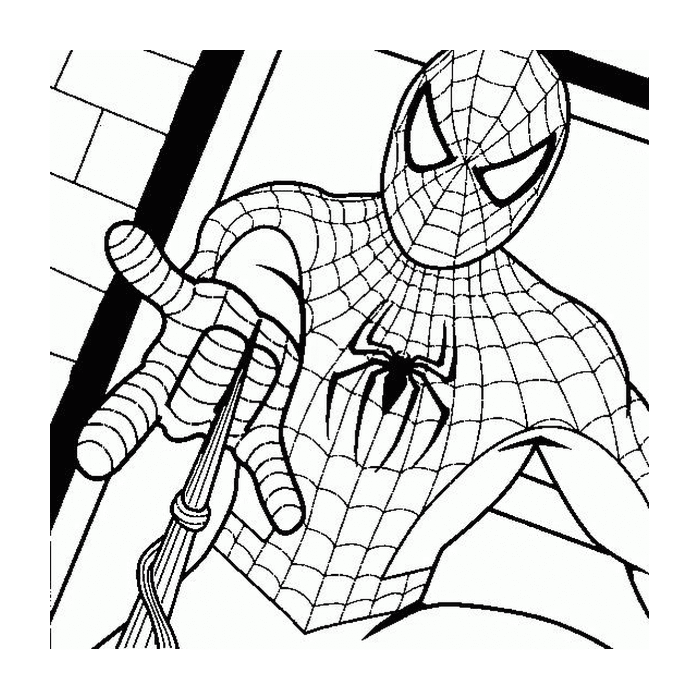 coloriage spiderman 126