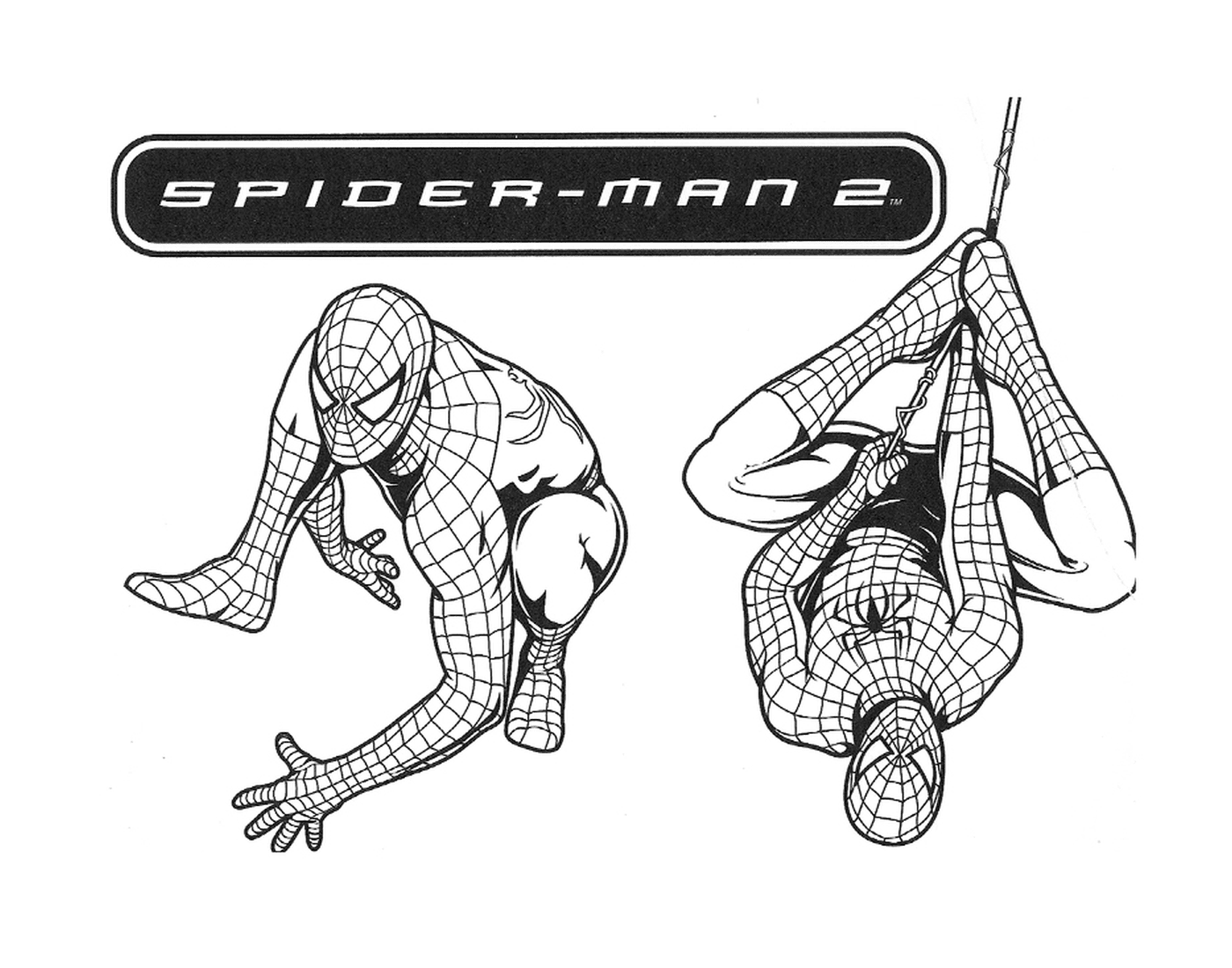 coloriage spiderman 144