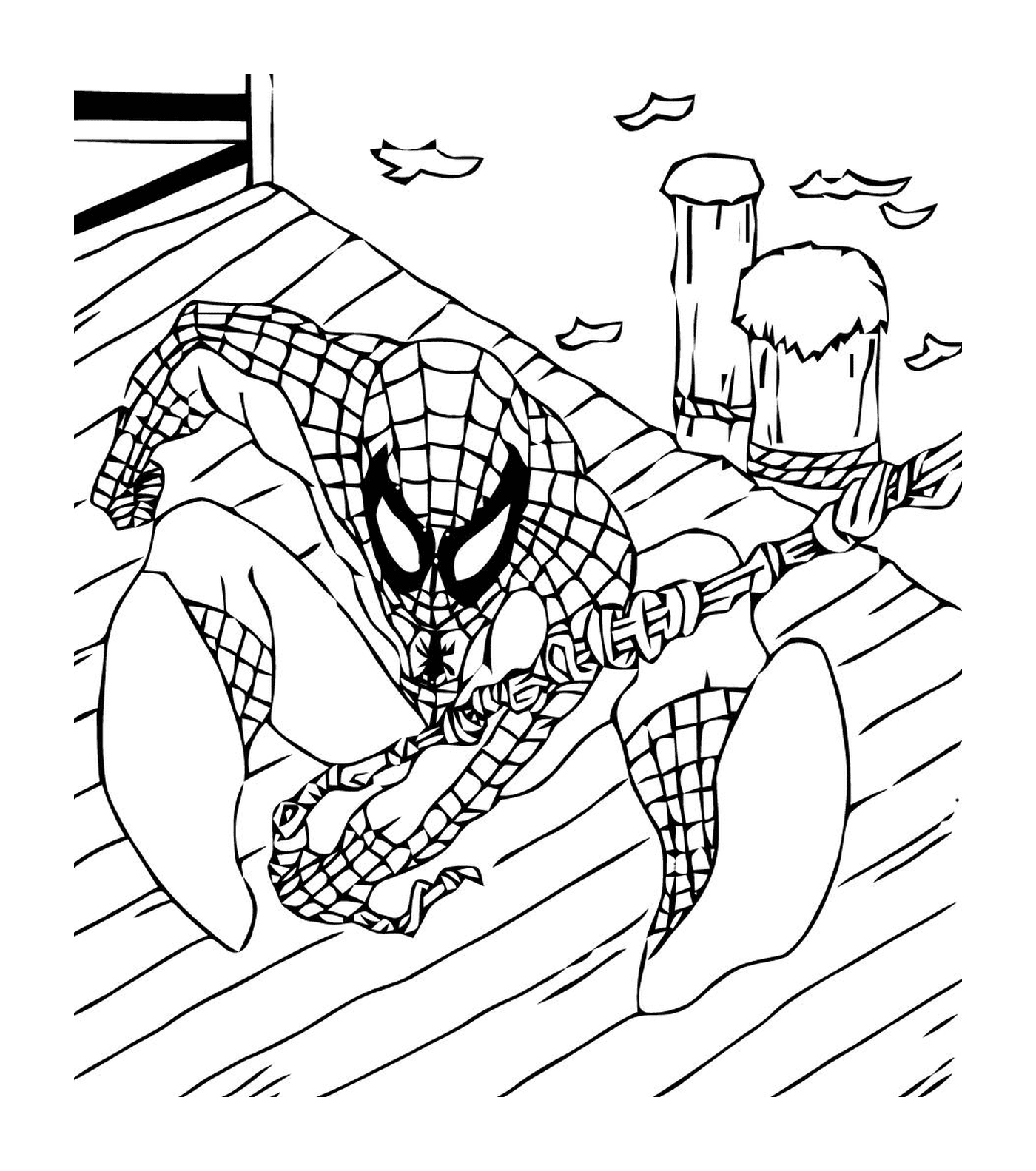 coloriage spiderman 26