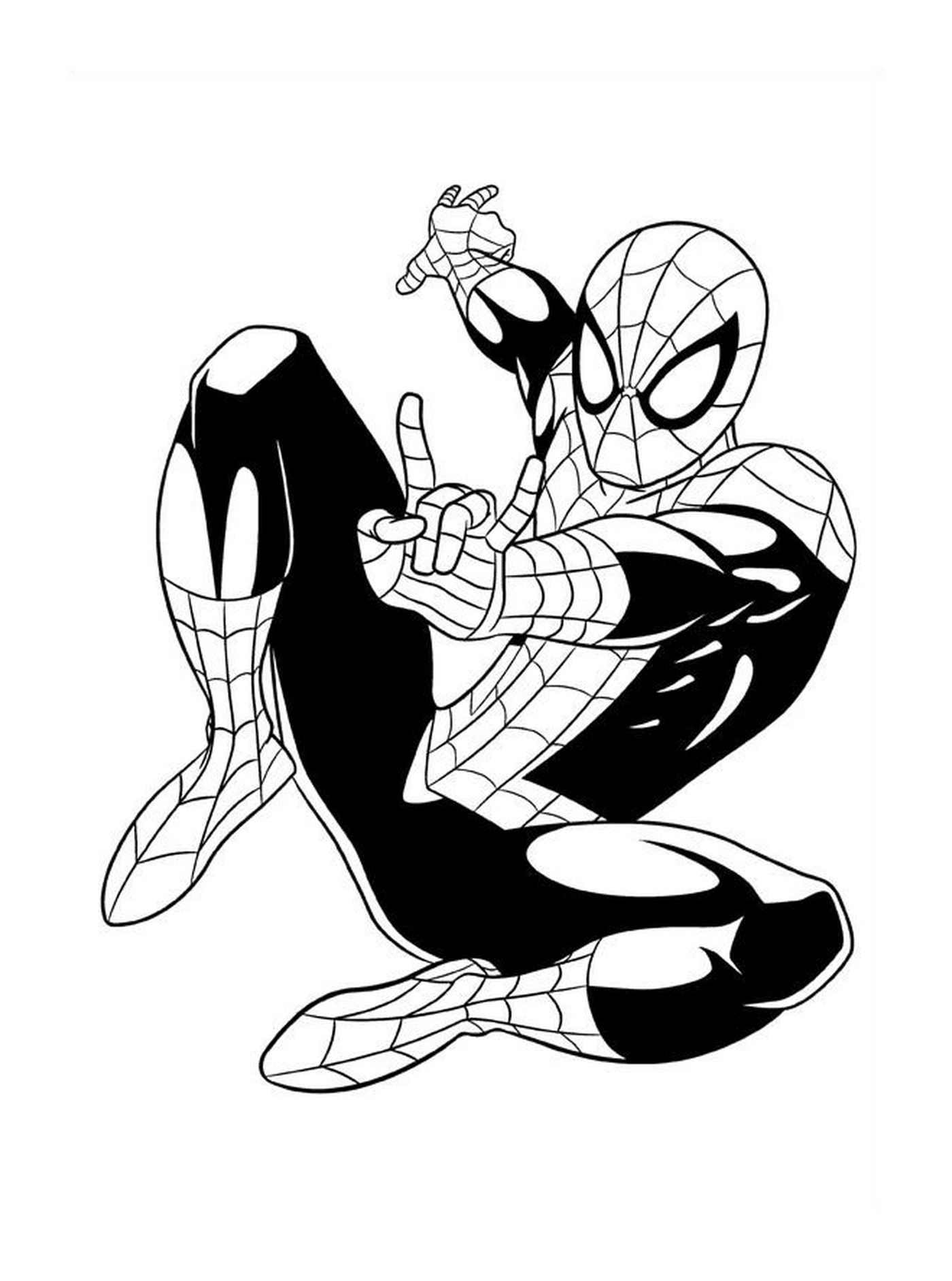 coloriage ultimate spiderman 2