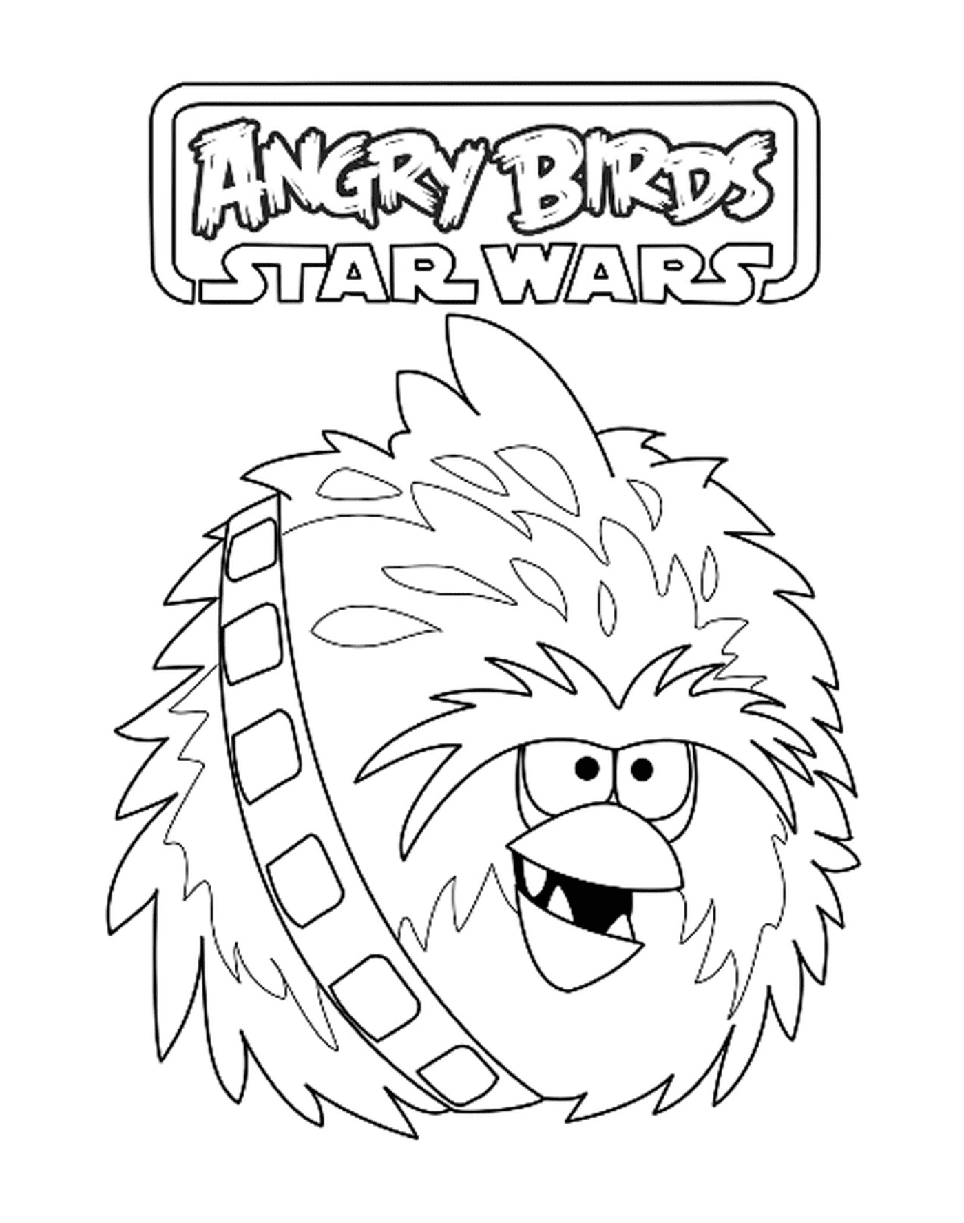 coloriage angry birds star wars 91