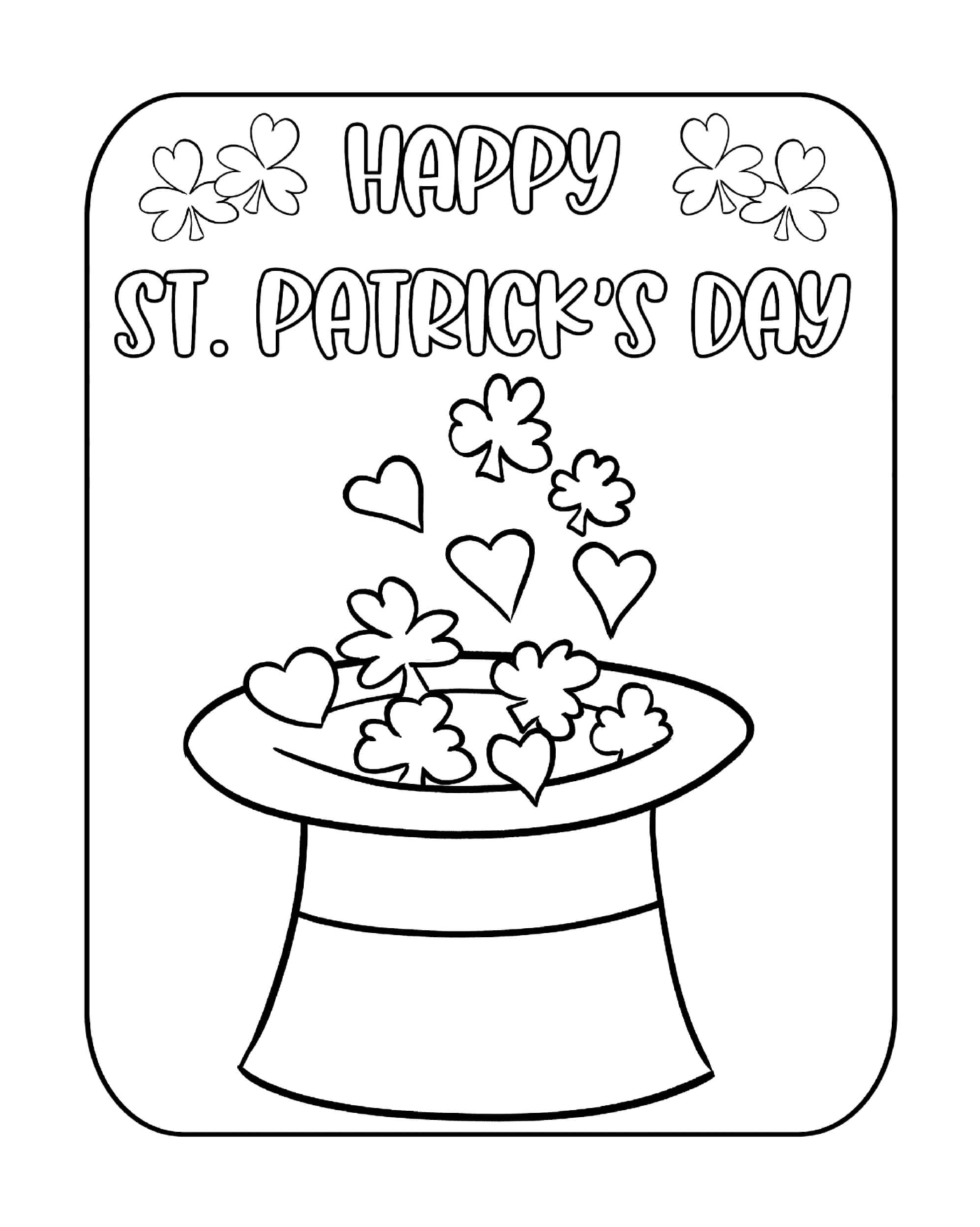 coloriage la saint patrick en irlande celebree durant cinq jours