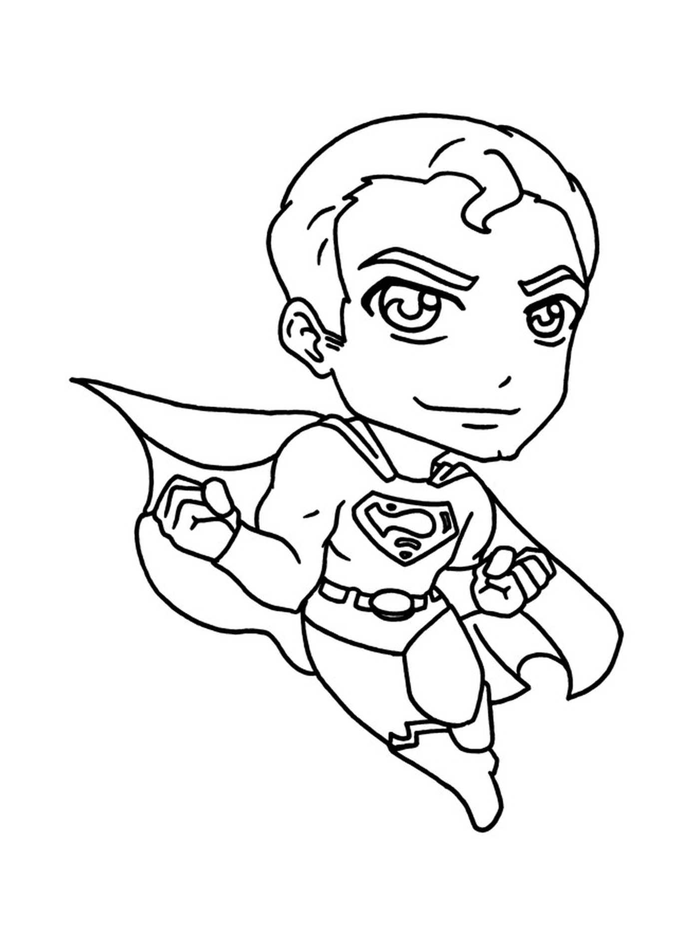 coloriage mini superman