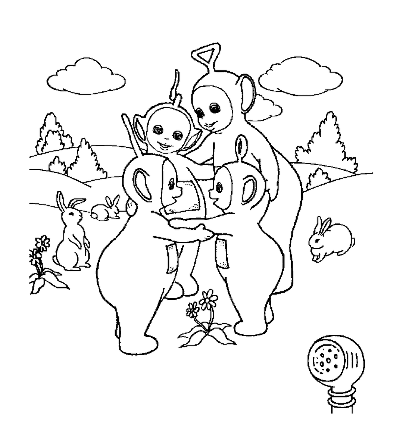 coloriage Telettubies 021