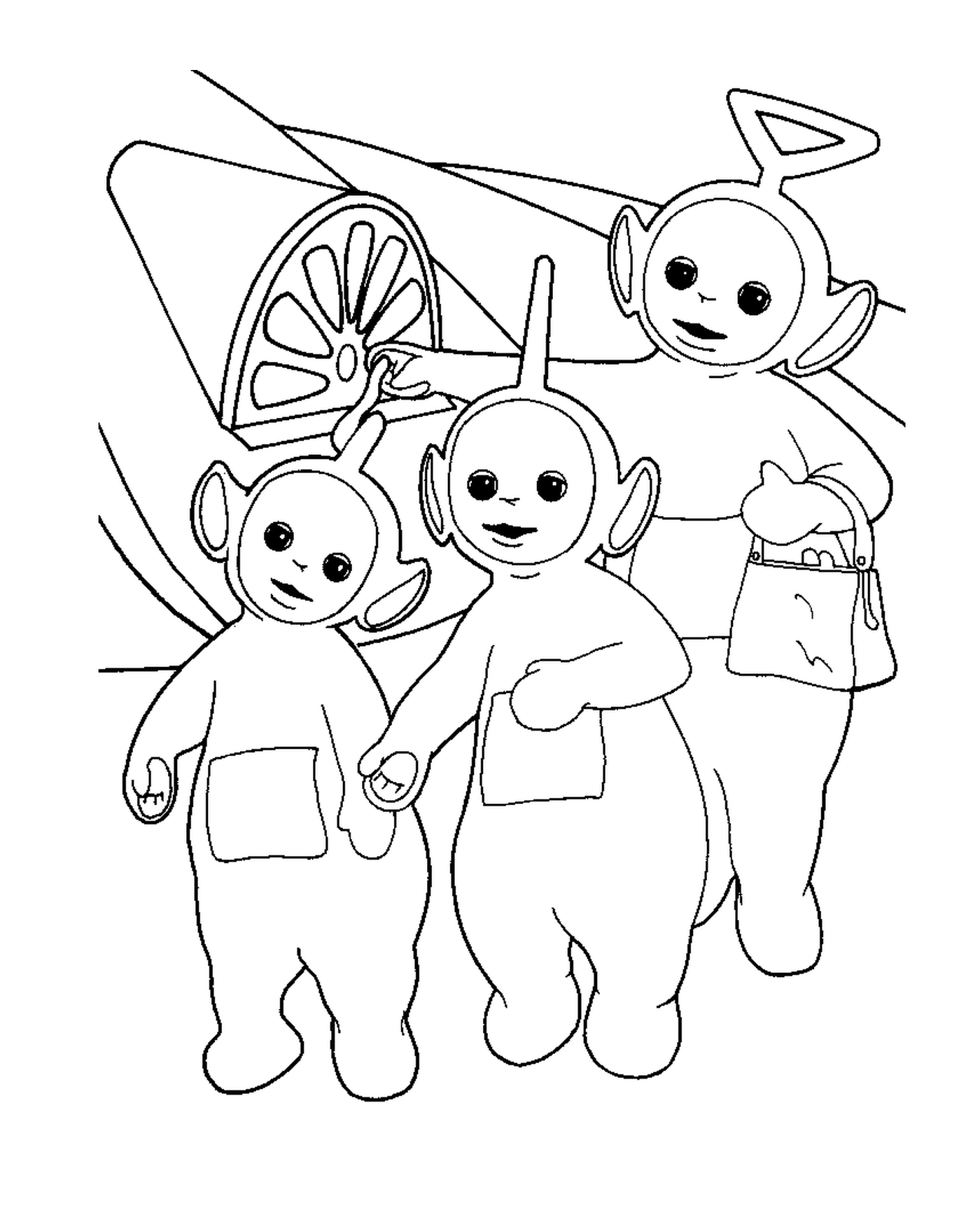 coloriage Telettubies 027
